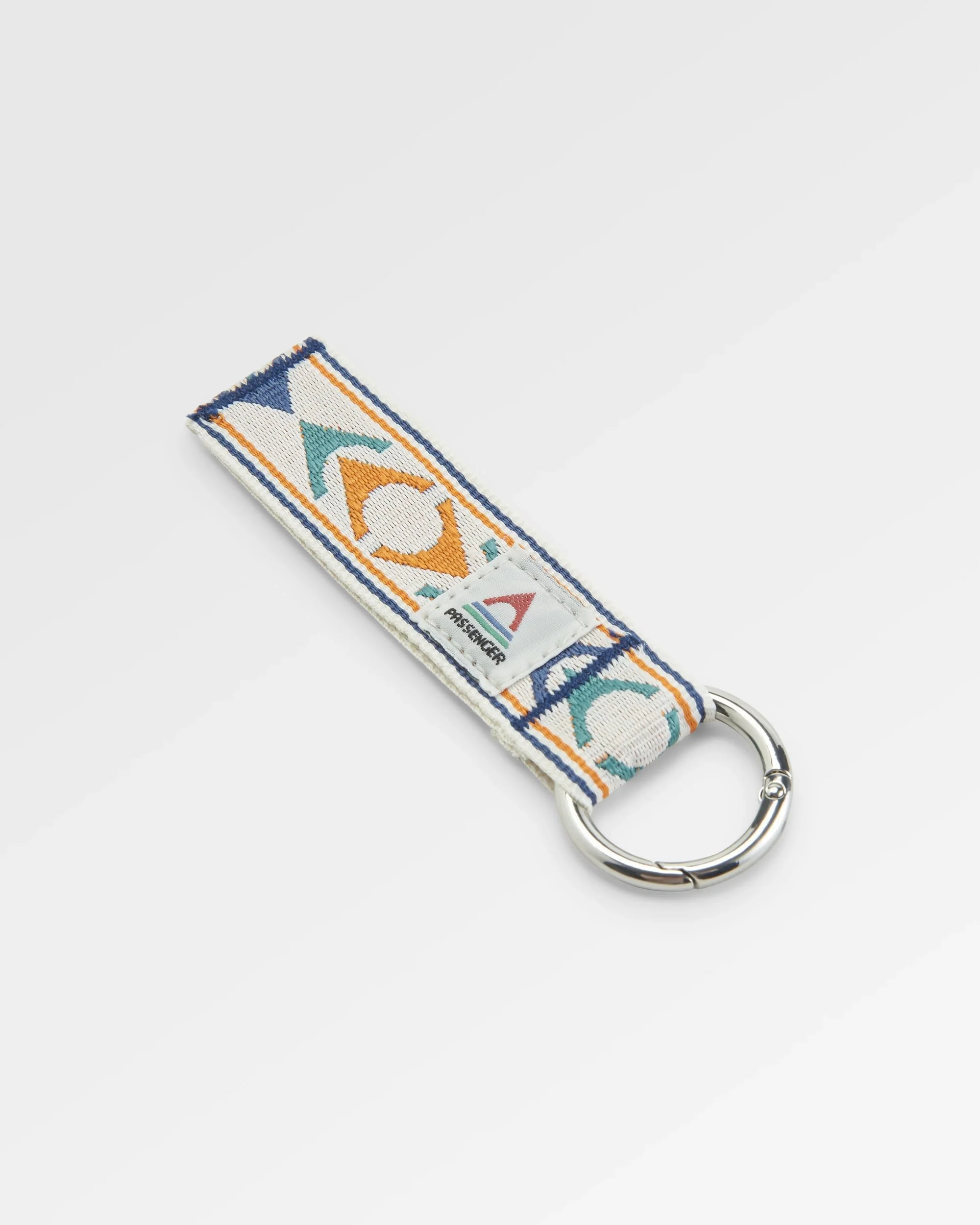 Travel Key Ring - Stepping Stone - Sunrise Orange/Birch - Image 2