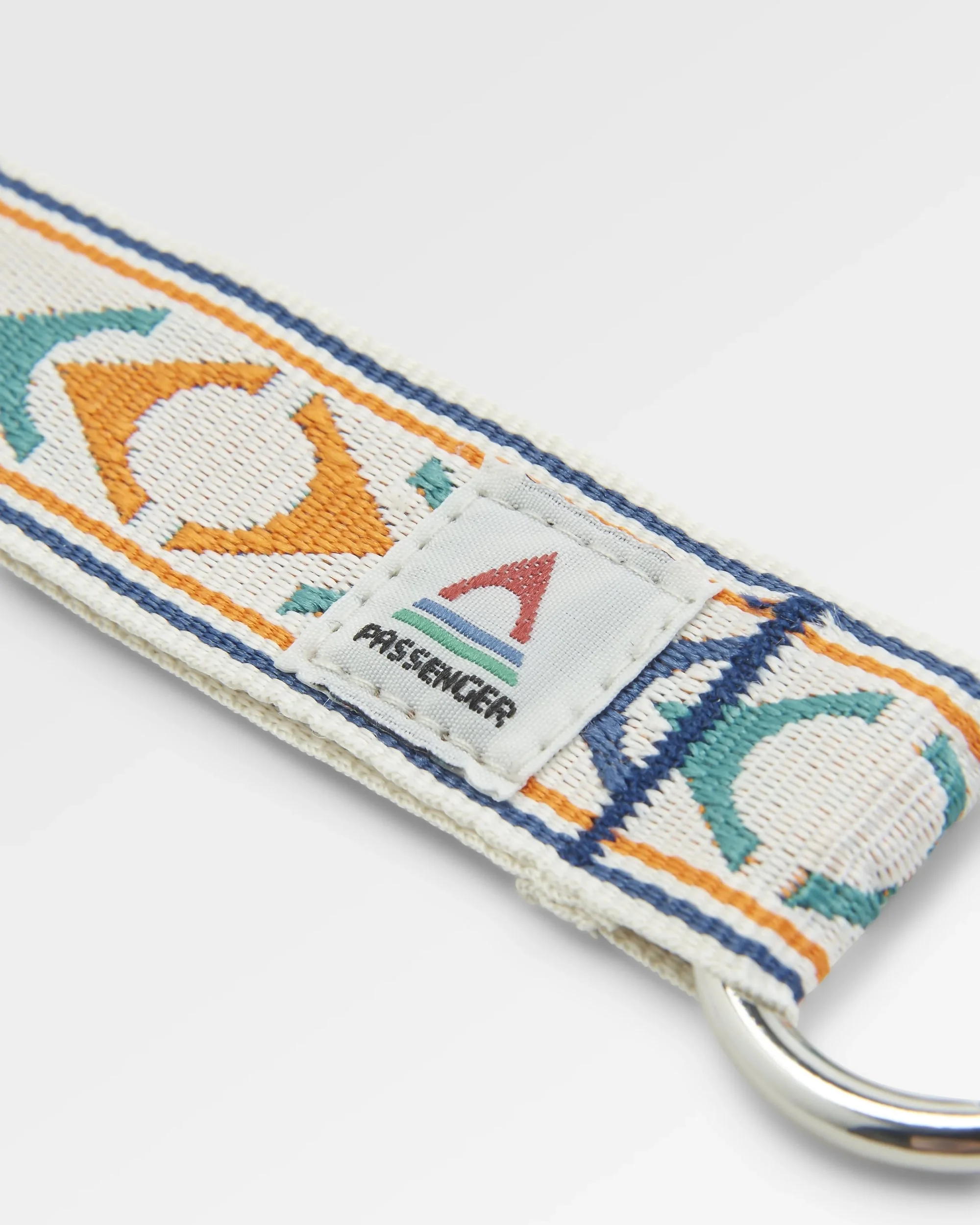 Travel Key Ring - Stepping Stone - Sunrise Orange/Birch - Image 3