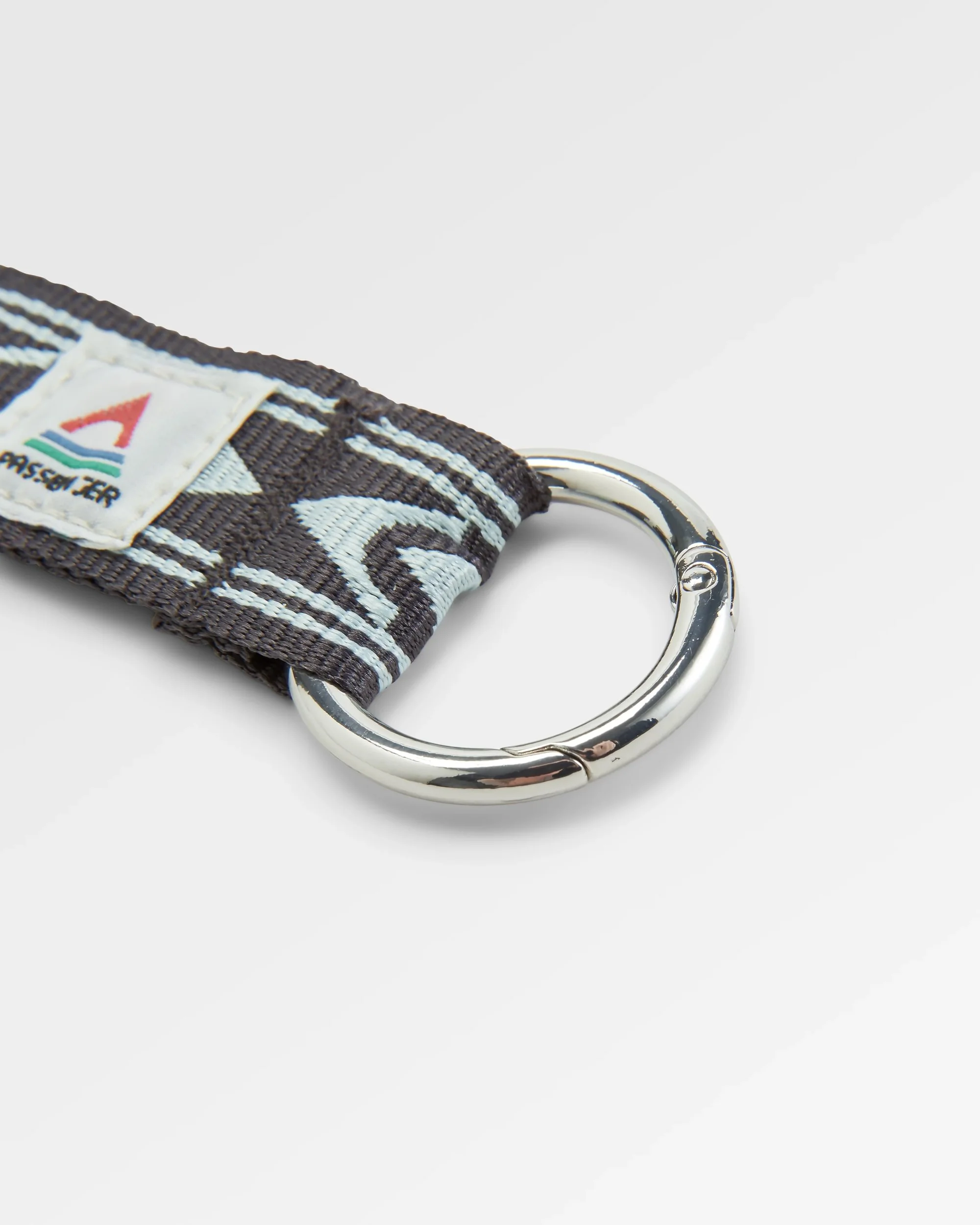 Travel Key Ring - Stepping Stone - Surf Spray/Charcoal - Image 4