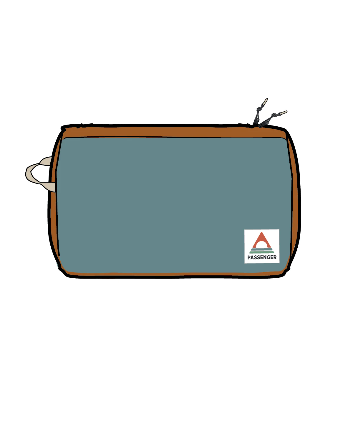 Travel Wash Kit - Arctic/Retro Orange - Image 8