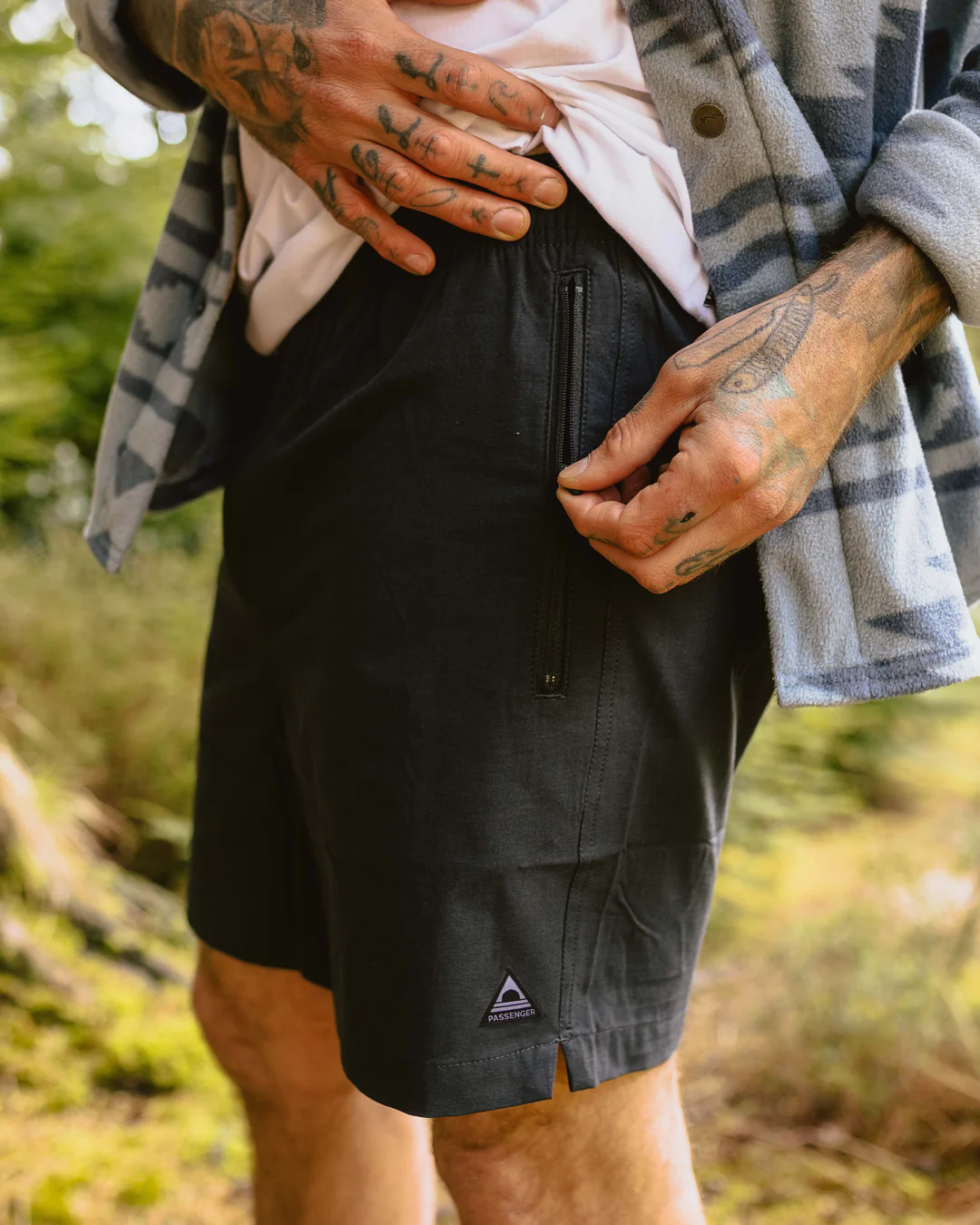 Traveller All Purpose Shorts - Black - Image 3