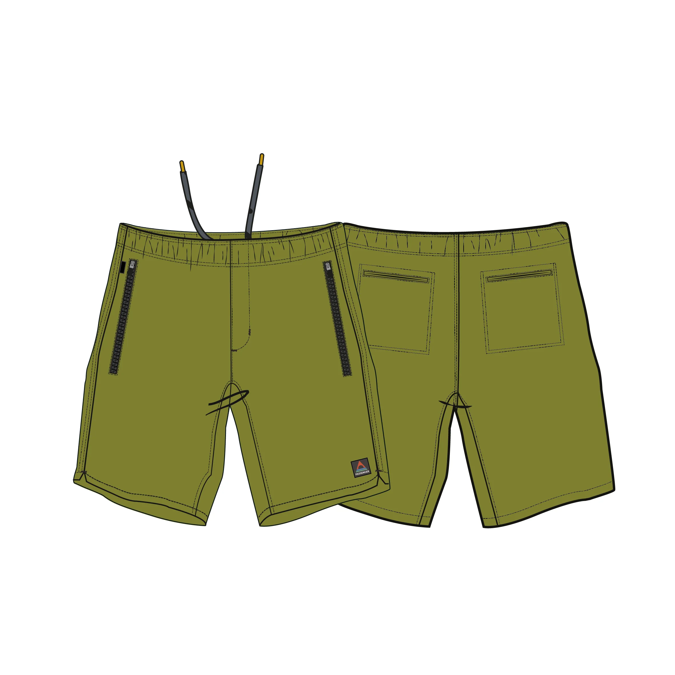 Traveller All Purpose Short - Tea Green - Image 7