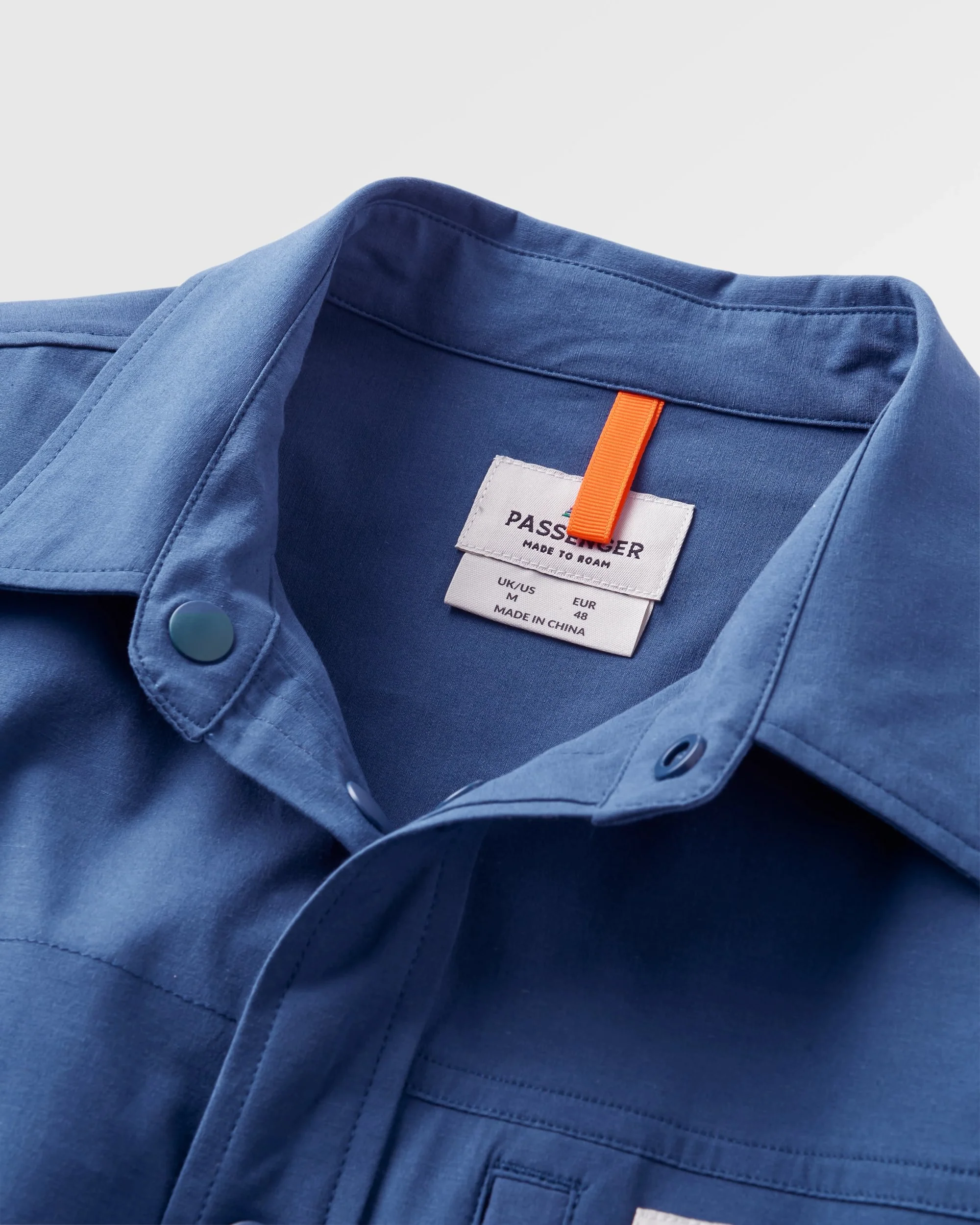 Traveller Stretch Shirt - Dark Denim - Image 7