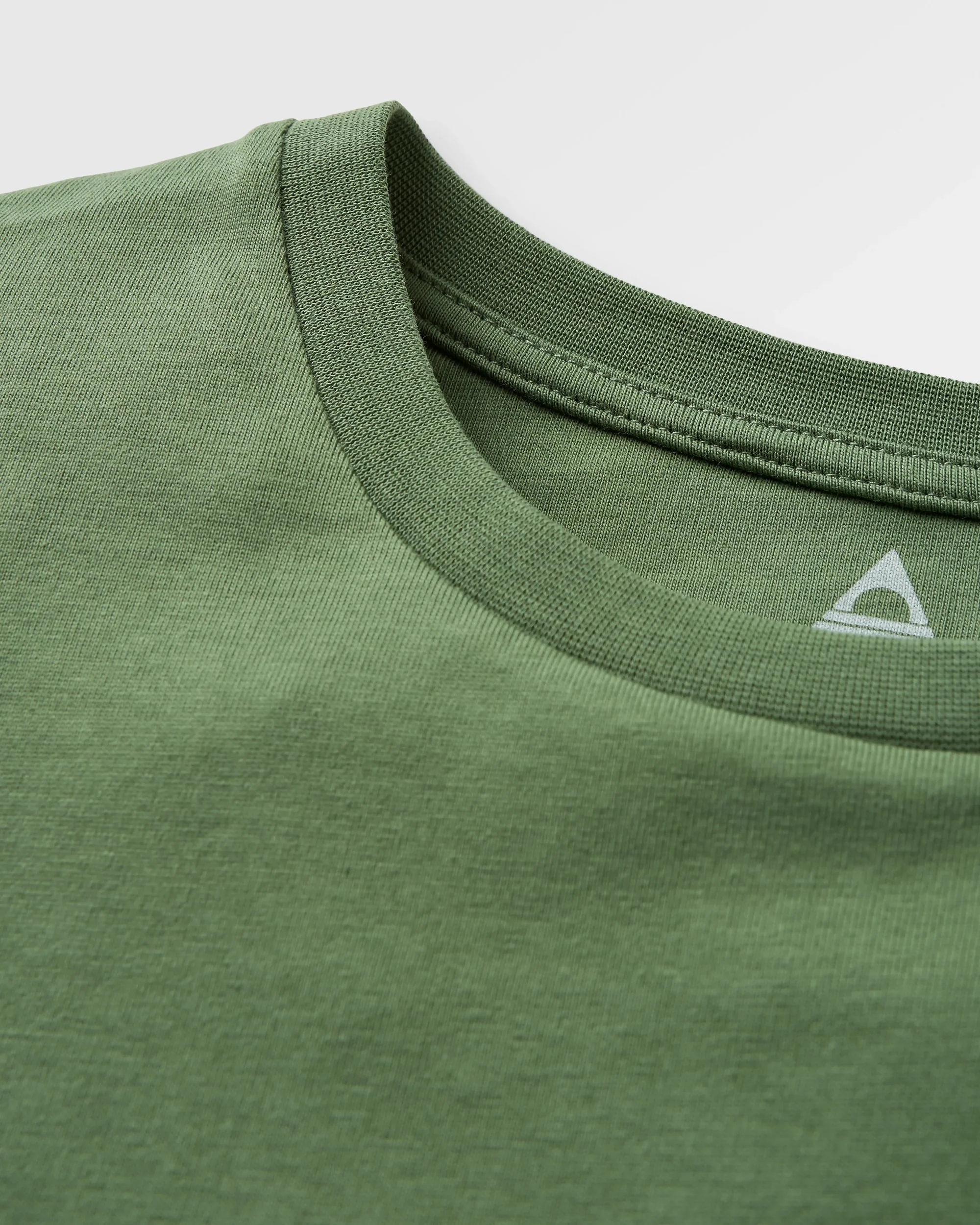 Trees Organic Cotton T-Shirt - Wild Green - Image 3