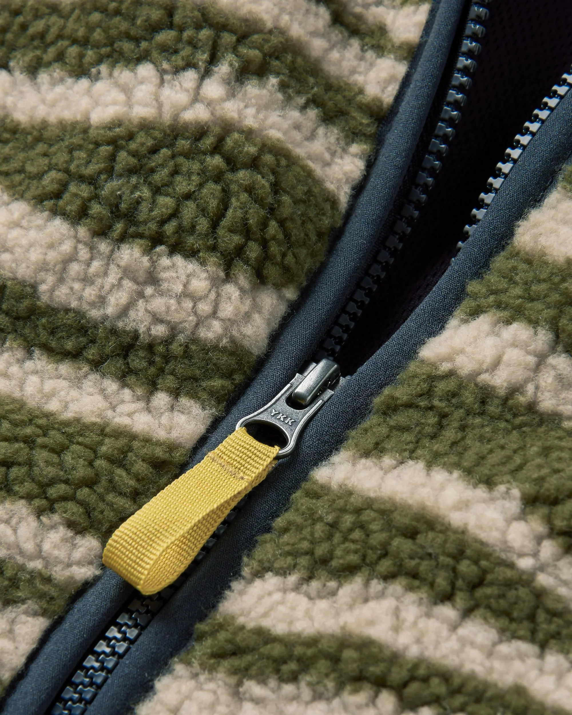 Trekker Deep-Pile Sherpa Fleece - Strata Khaki - Image 6