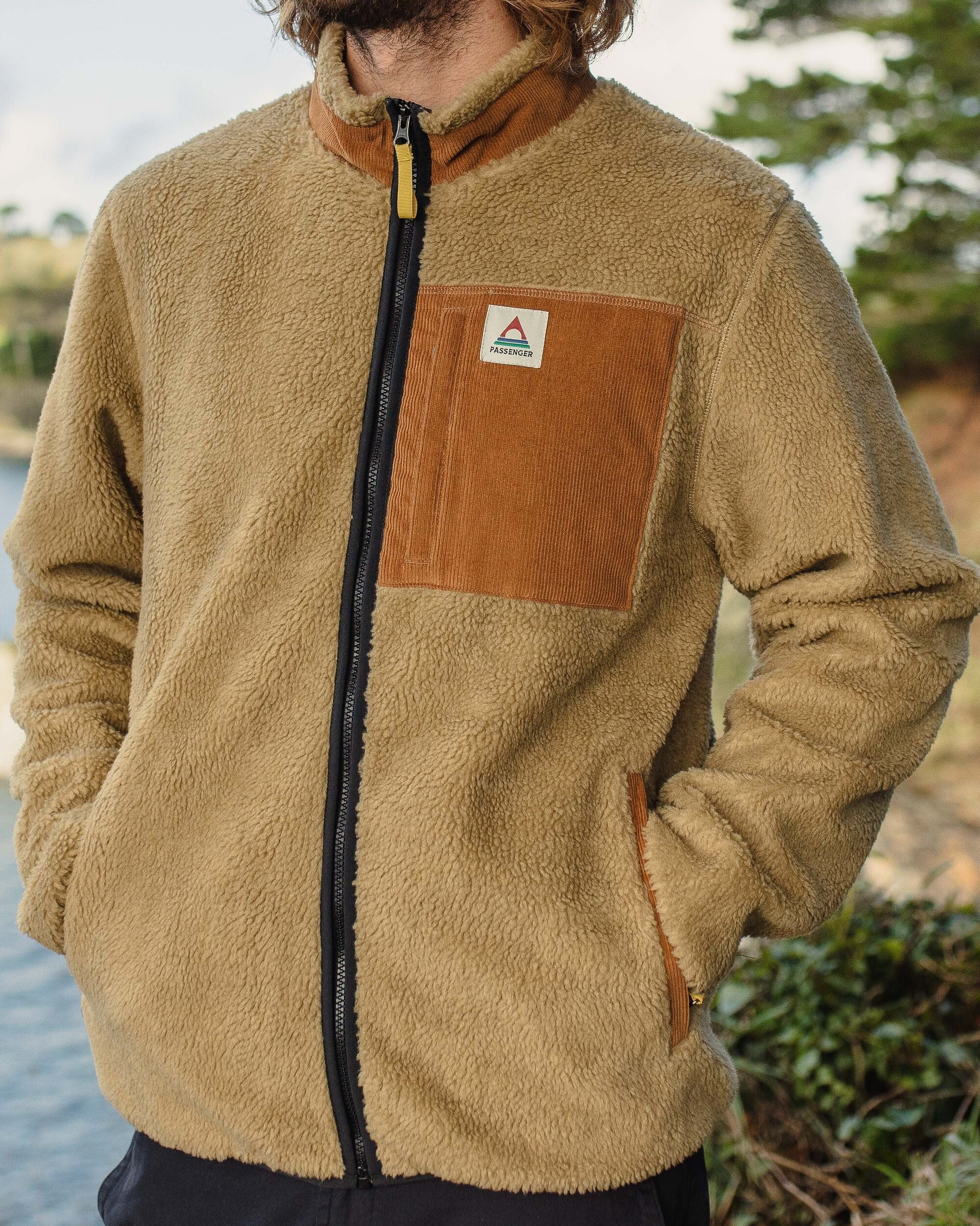 Trekker Deep-Pile Sherpa Fleece - Biscuit - Image 3