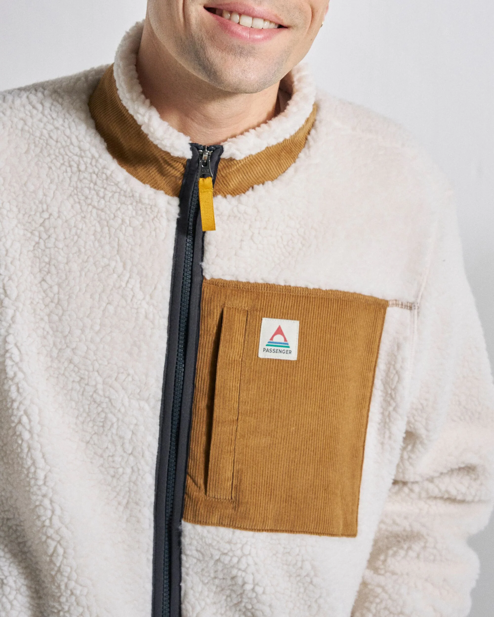Trekker Deep-Pile Sherpa Fleece - Warm Ivory - Image 6