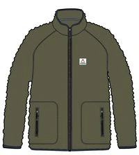 Tripper 2.0 Full Zip Sherpa Fleece - Khaki - Image 8