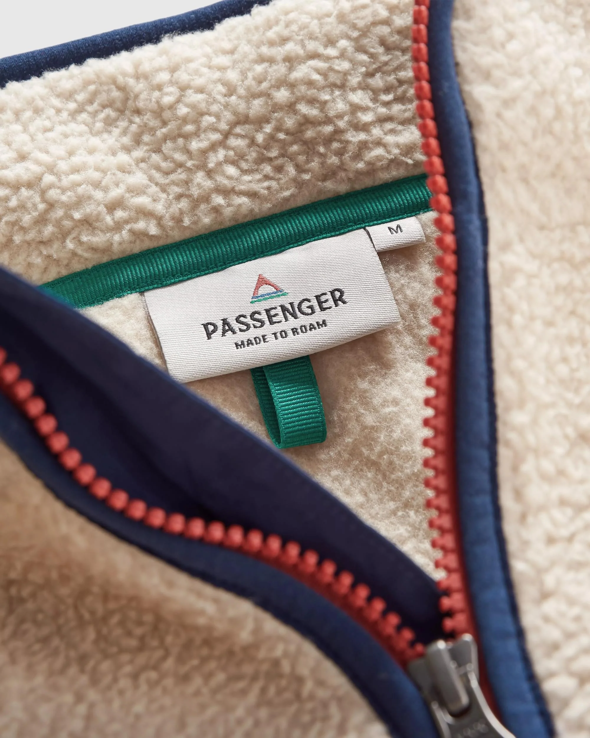 Tripper 2.0 Full Zip Sherpa Fleece - Oatmeal - Image 9