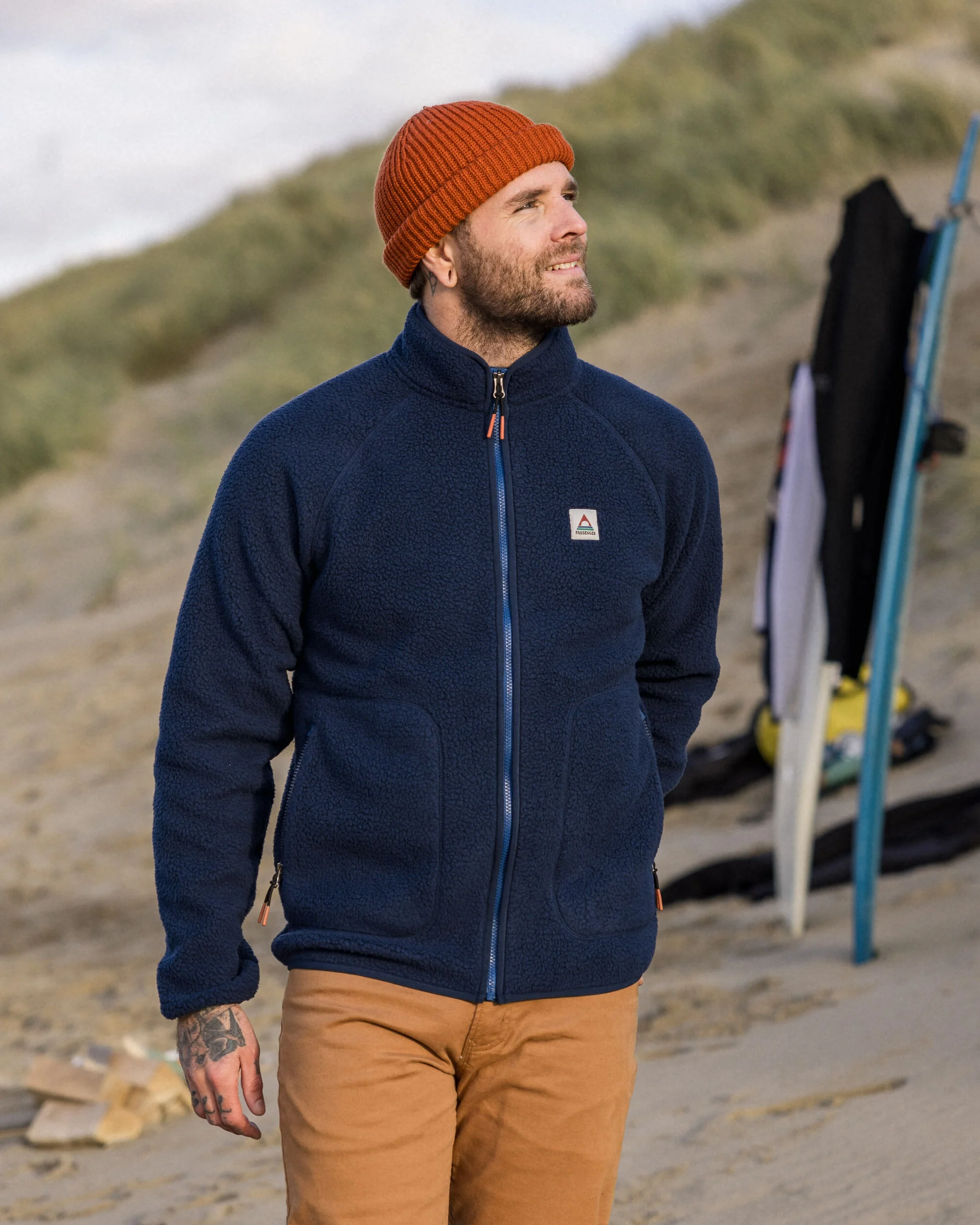 Tripper 2.0 Full Zip Sherpa Fleece - Rich Navy - Image 5