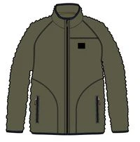 Tripper Full Zip Sherpa Fleece - Khaki - Image 8