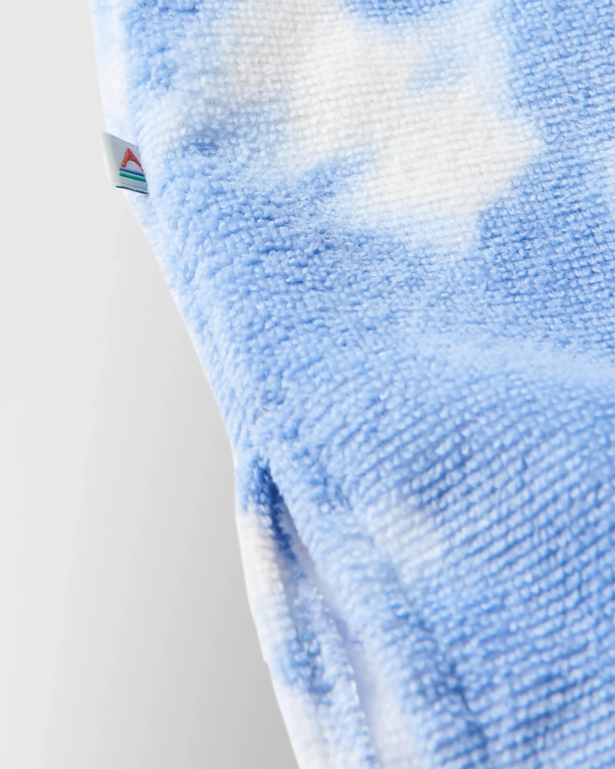 Tulum Towel Poncho - Tie Dye Cornflower - Image 8