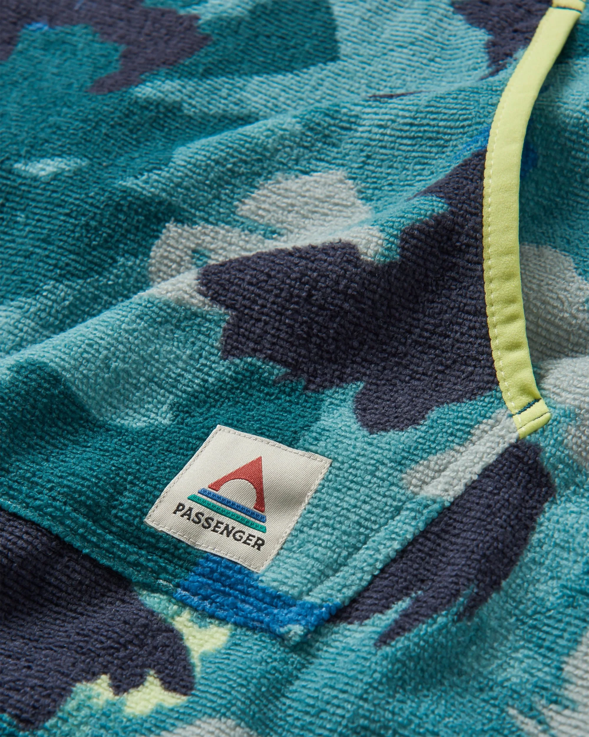 Tulum Towel Poncho - Alpine Camo Khaki - Image 4