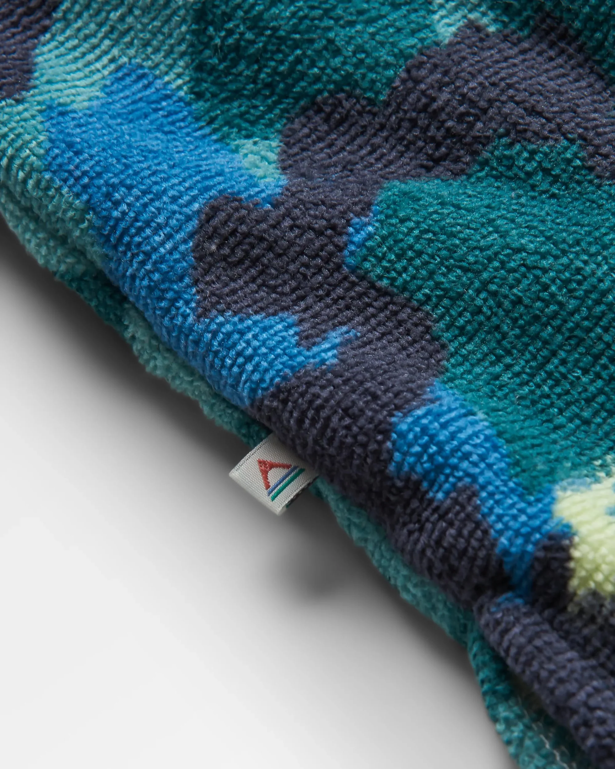 Tulum Towel Poncho - Alpine Camo Khaki - Image 6