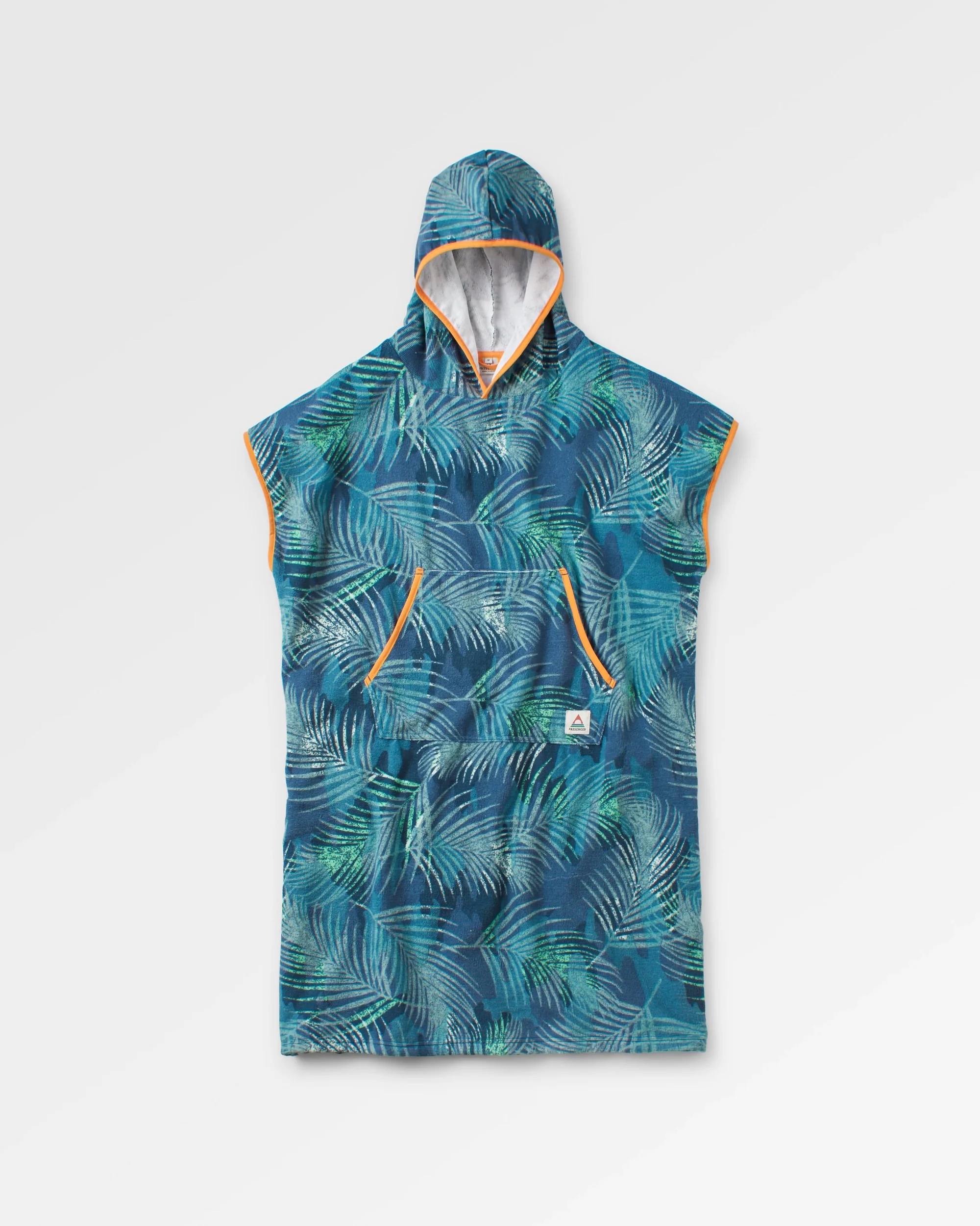 Tulum Towel Poncho - Palm Camo Moonlight - Image 2