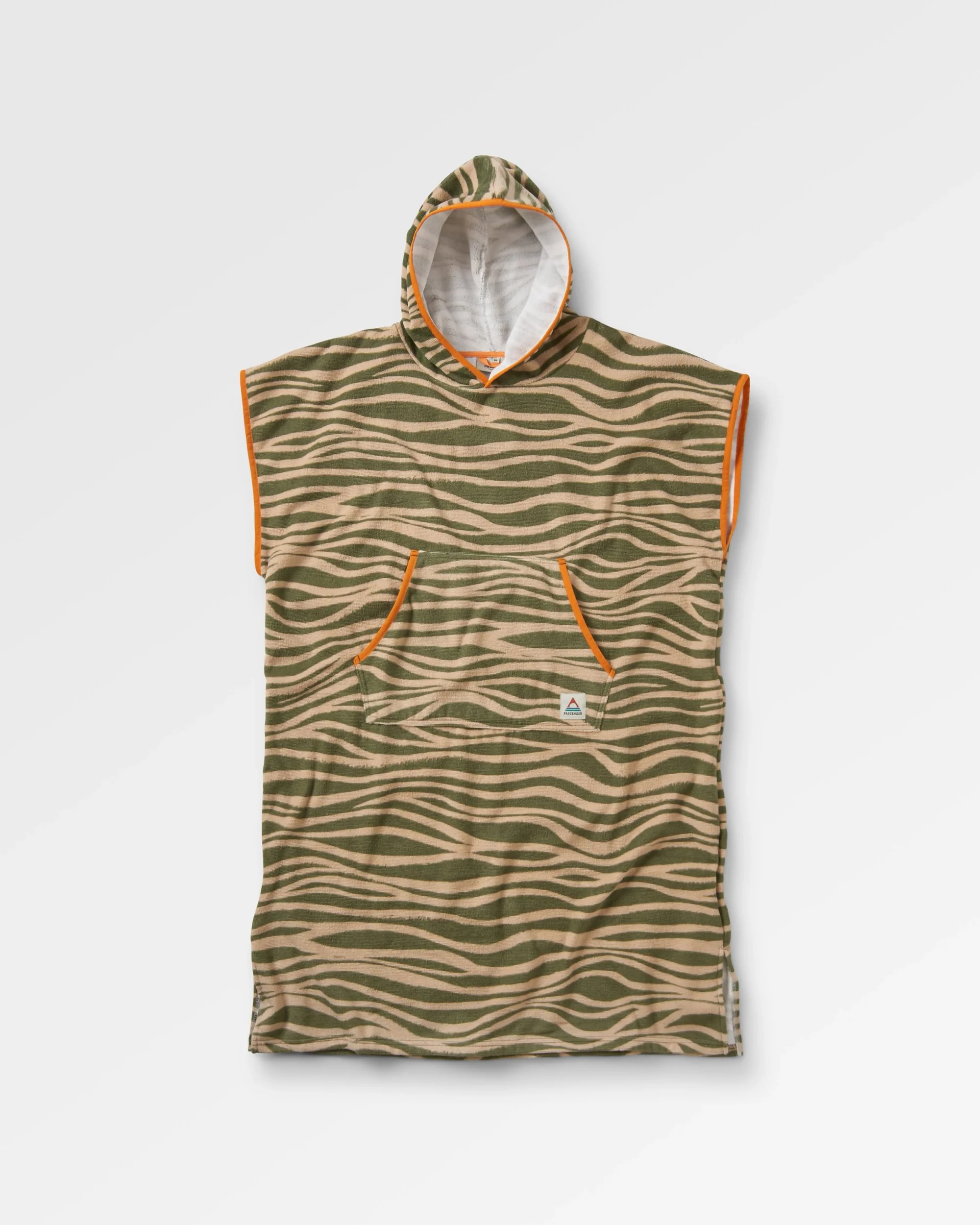Tulum Towel Poncho - Strata Khaki - Image 3
