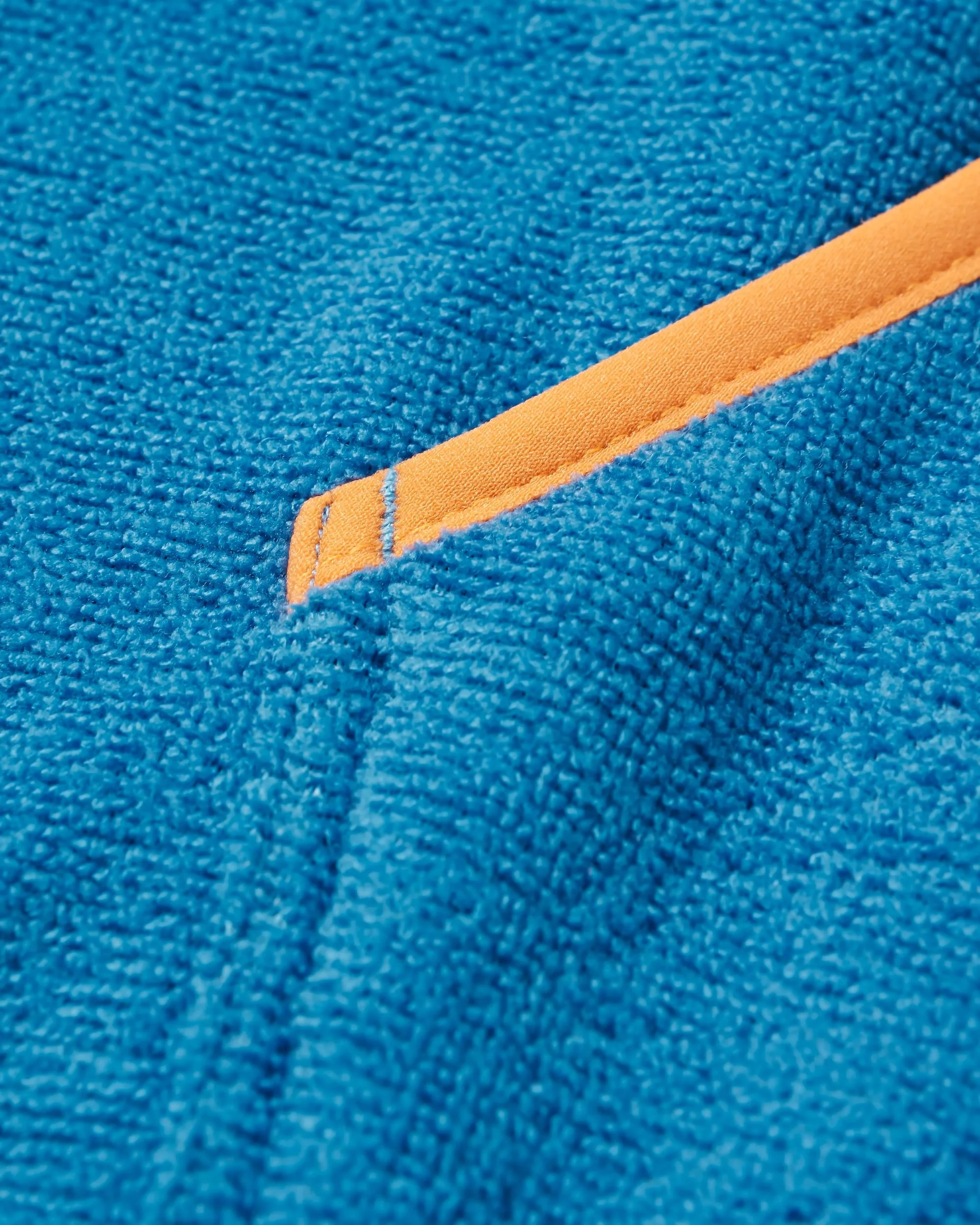 Tulum Towel Poncho - Surf Spray/ Moonlight Blue - Image 5