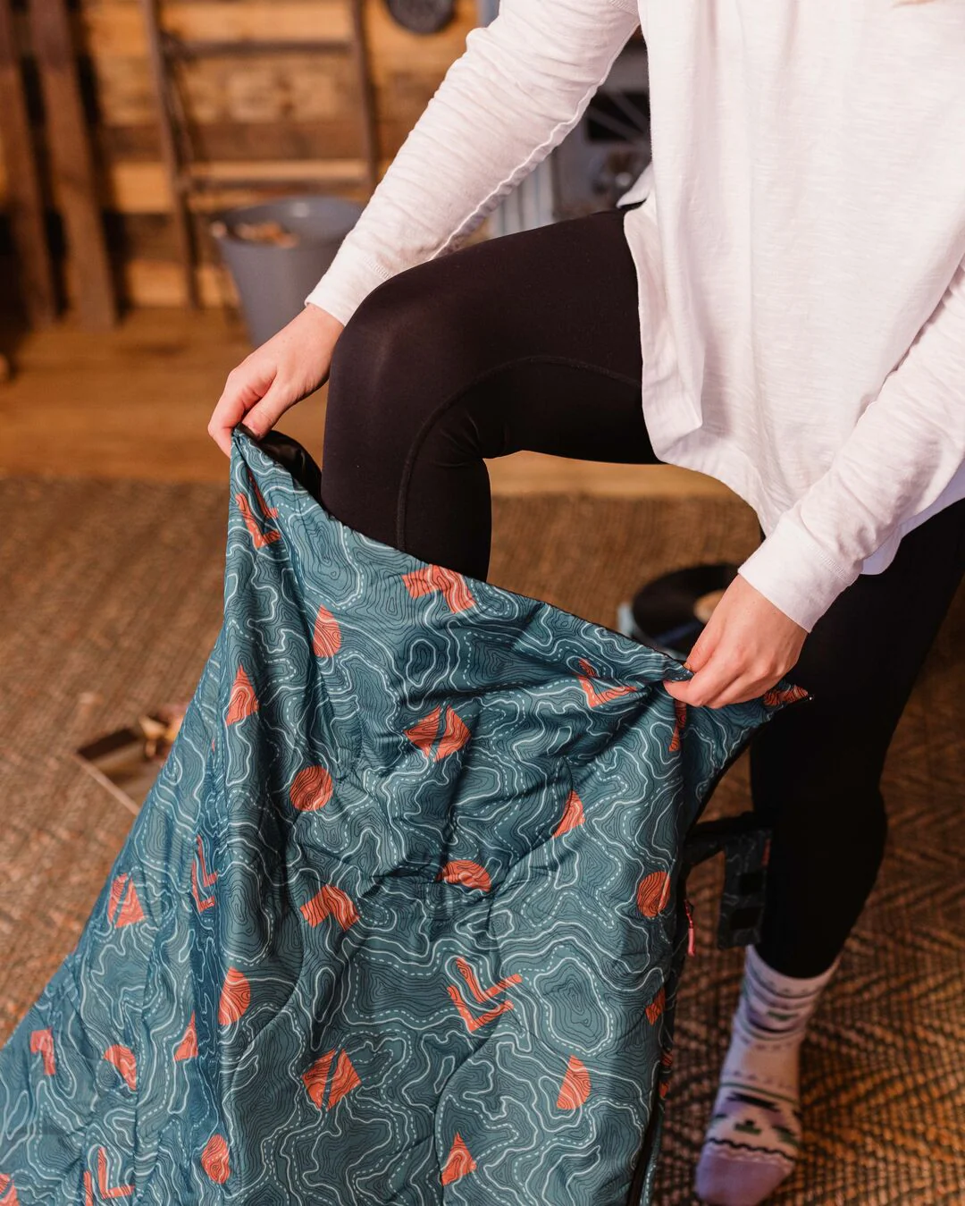 Twilight Sleeping Bag - Mediterranean Map - Image 13