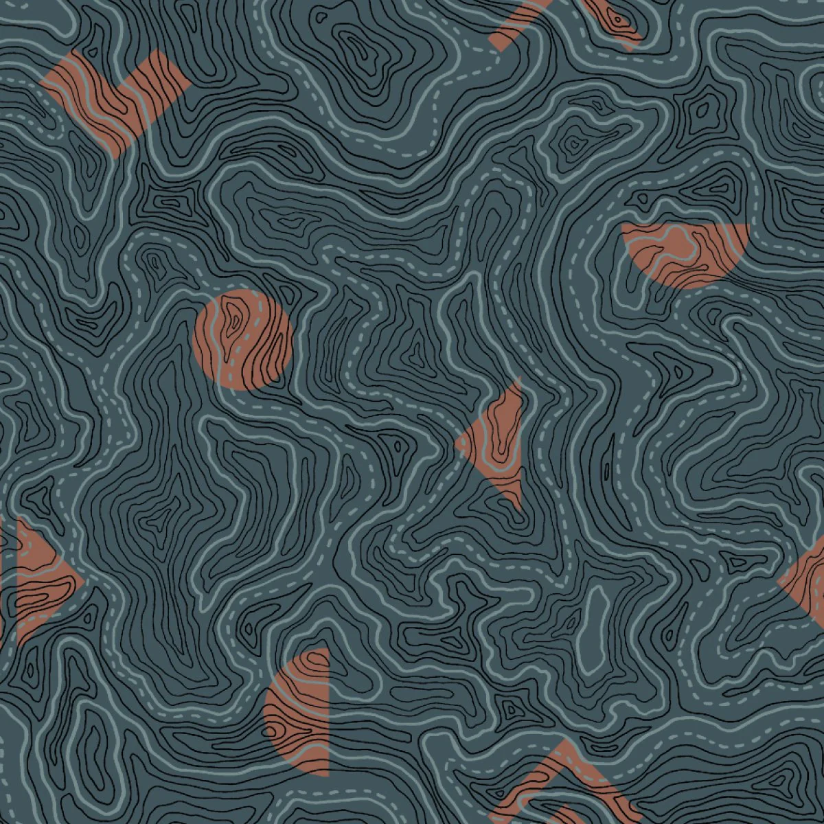 Twilight Sleeping Bag - Mediterranean Map - Image 19