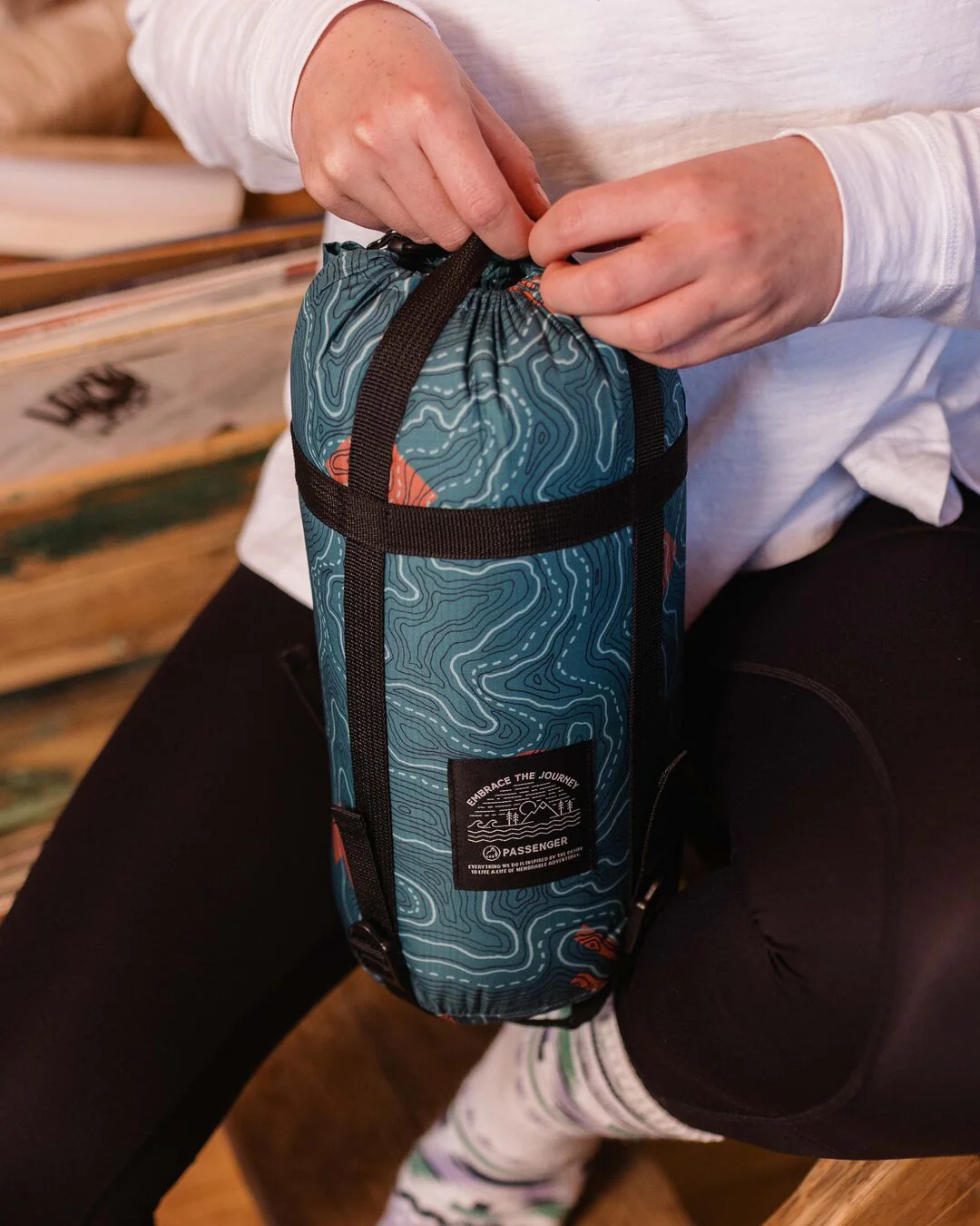 Twilight Sleeping Bag - Mediterranean Map - Image 4