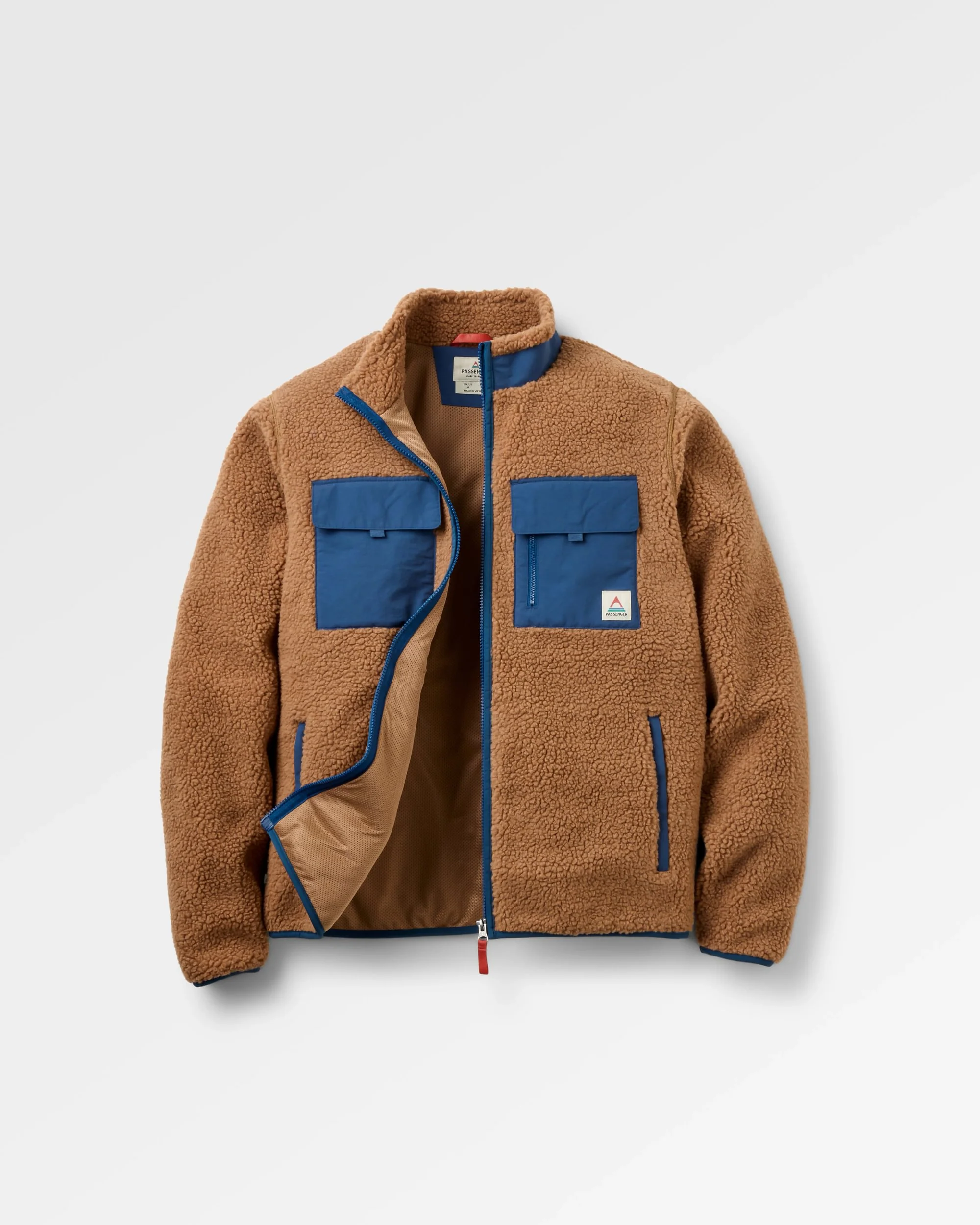 Valiant Deep Pile Fleece - Toffee - Image 2