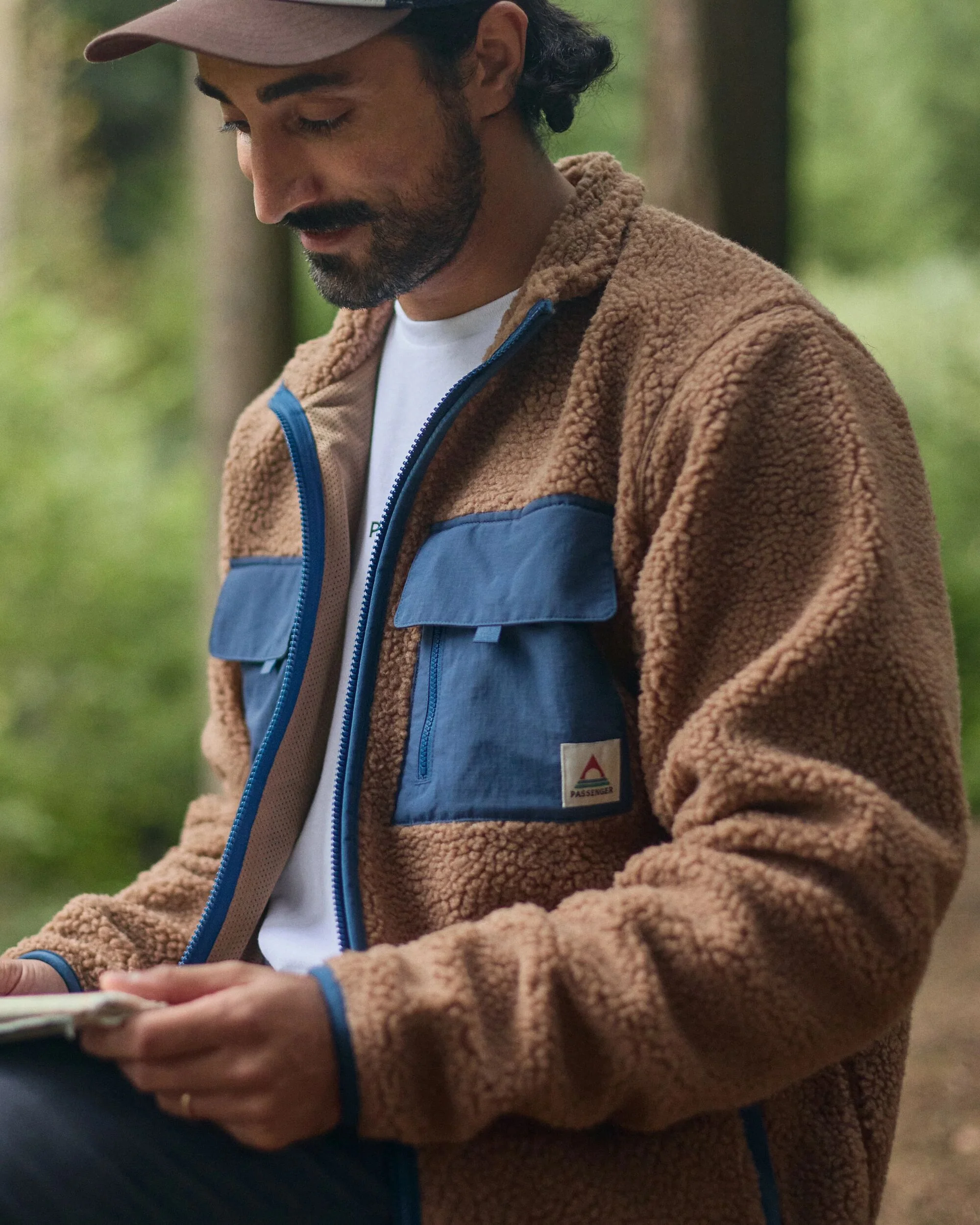 Valiant Deep Pile Fleece - Toffee - Image 4