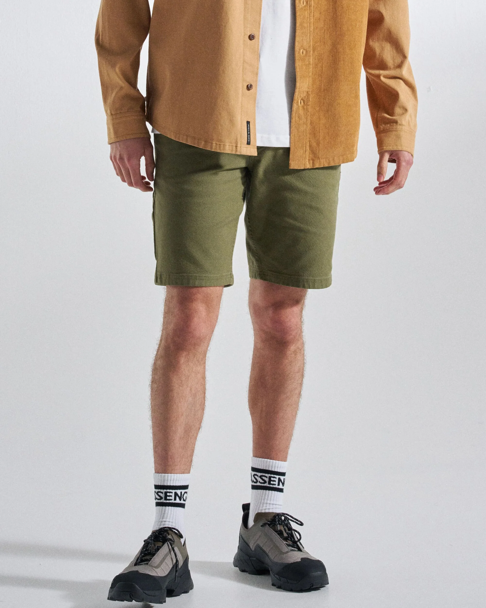Vantage Canvas Short - Khaki - Image 4