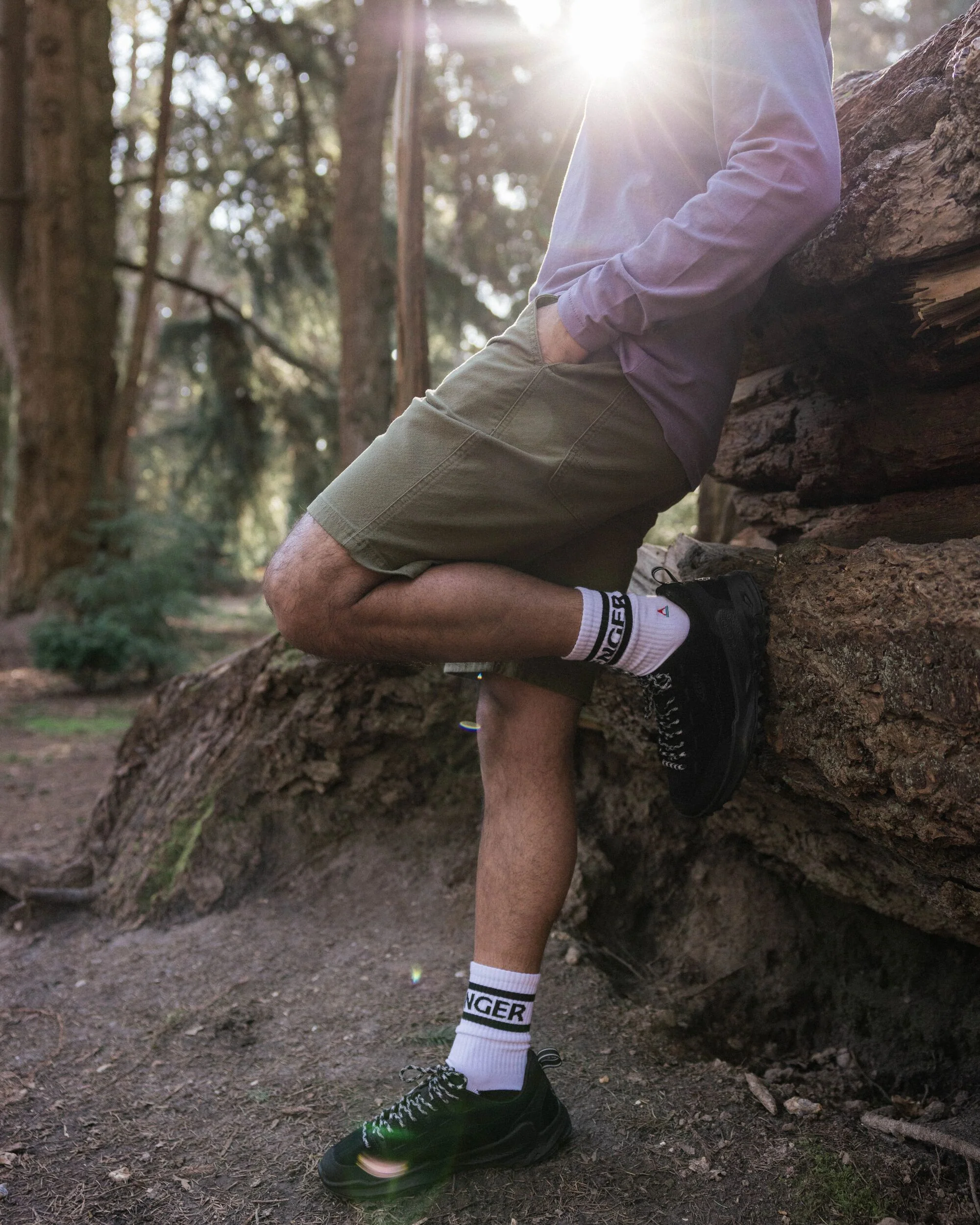 Vantage Canvas Short - Khaki - Image 5