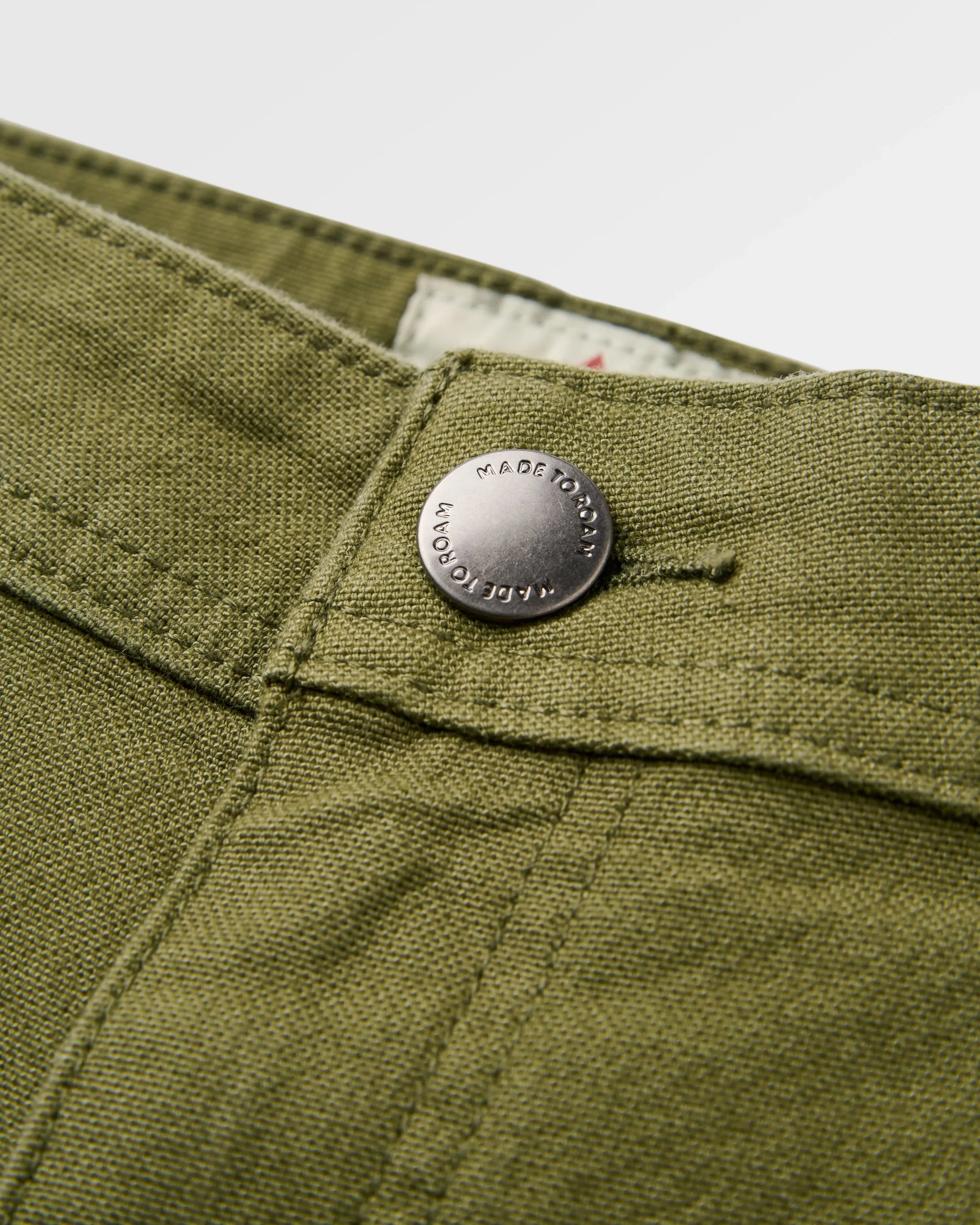 Vantage Canvas Short - Khaki - Image 7