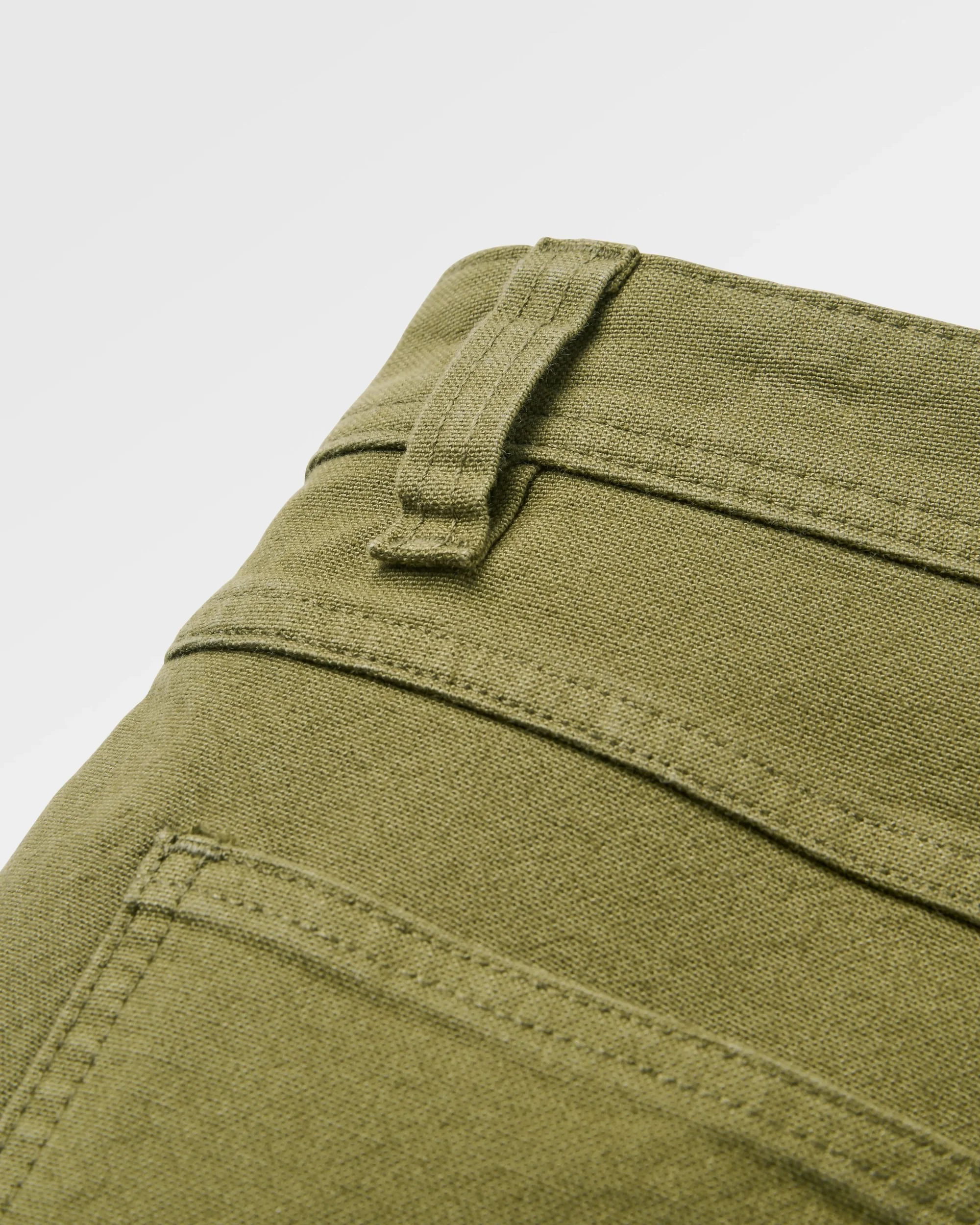 Vantage Canvas Short - Khaki - Image 9