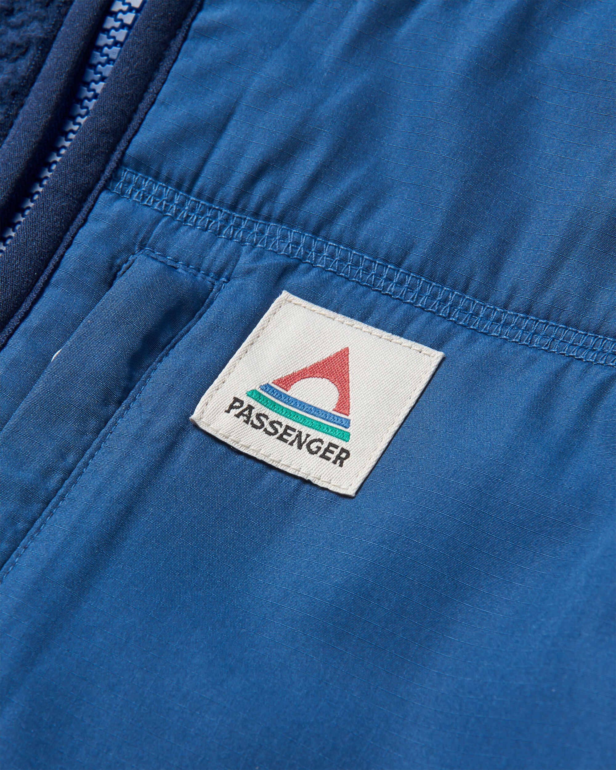 Ventura 1/2 Zip Sherpa Fleece - Rich Navy - Image 7