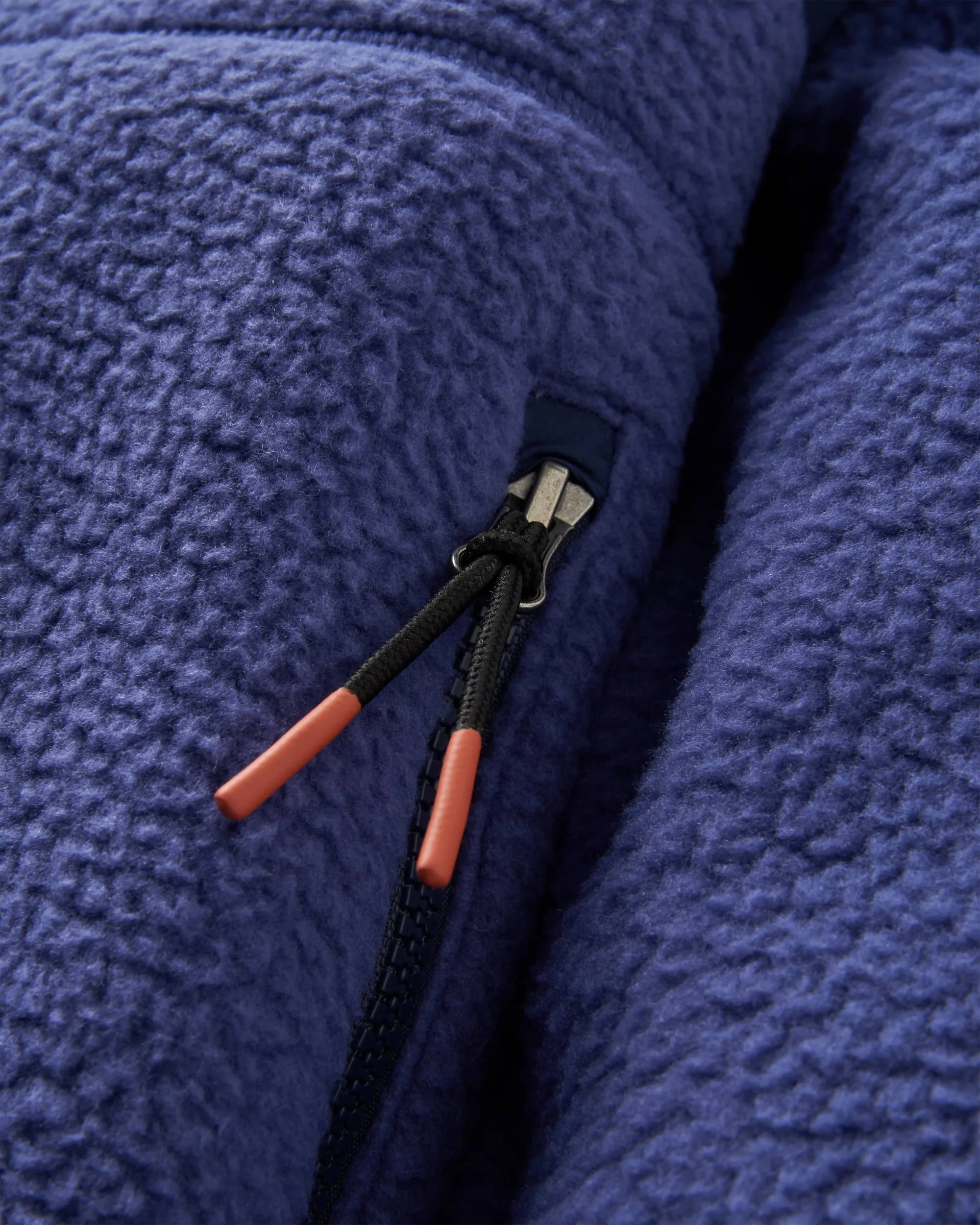 Ventura 1/2 Zip Sherpa Fleece - Purple Indigo - Image 5