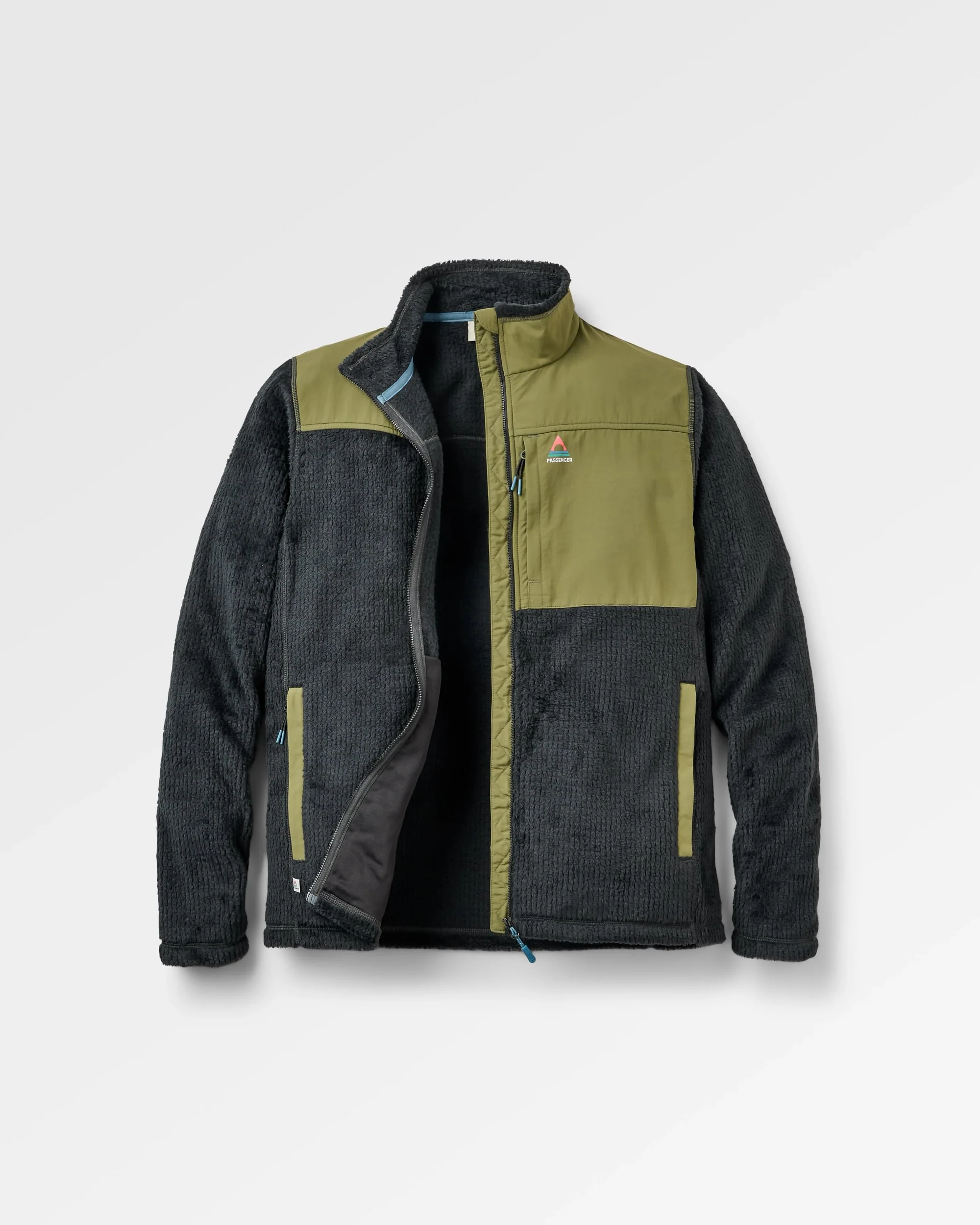 Venturescape Men's Fleece - Black/Khaki - Image 2