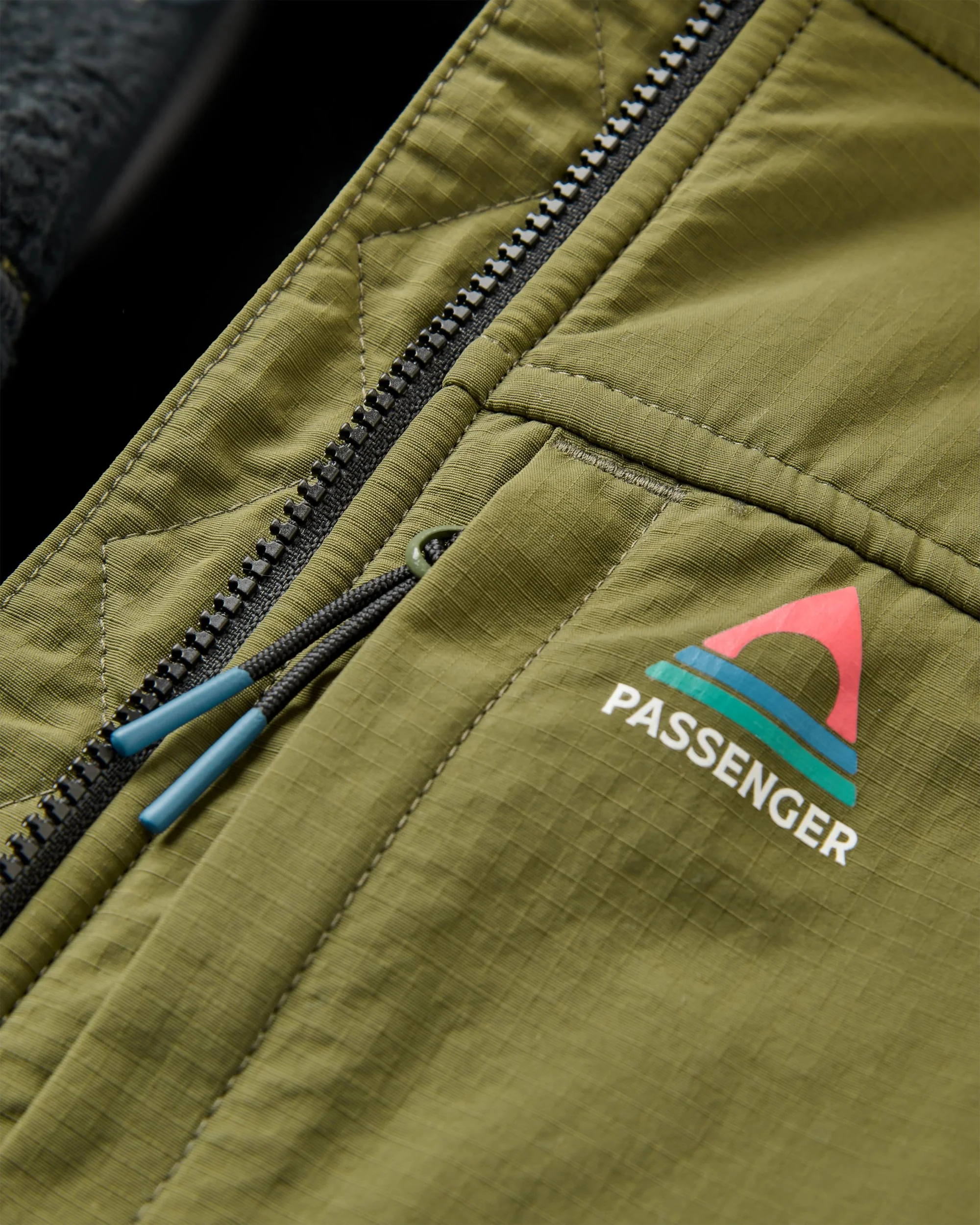 Venturescape Men's Fleece - Black/Khaki - Image 8