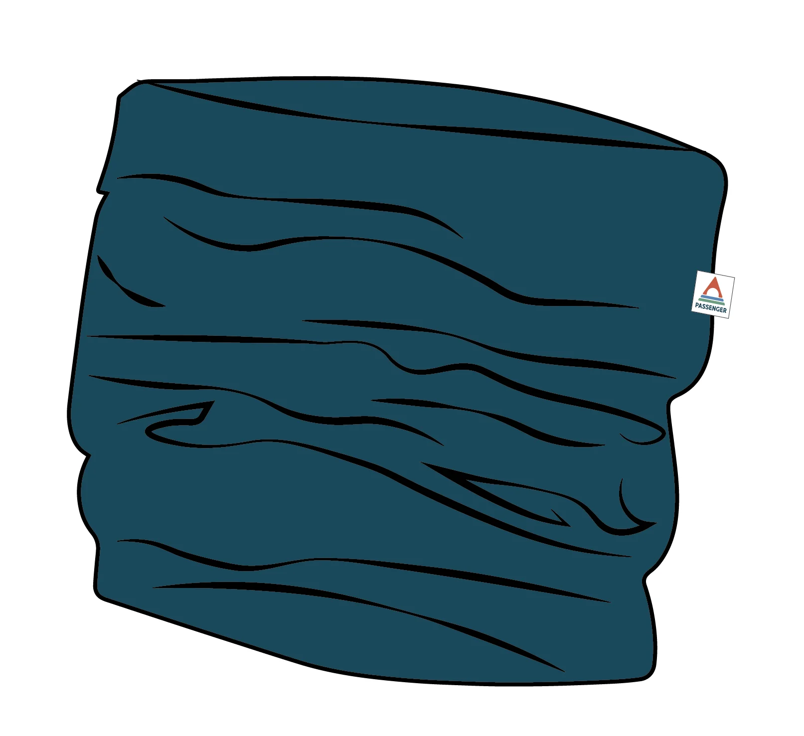 Venturescape Neck Gaiter - Tidal Blue - Image 5