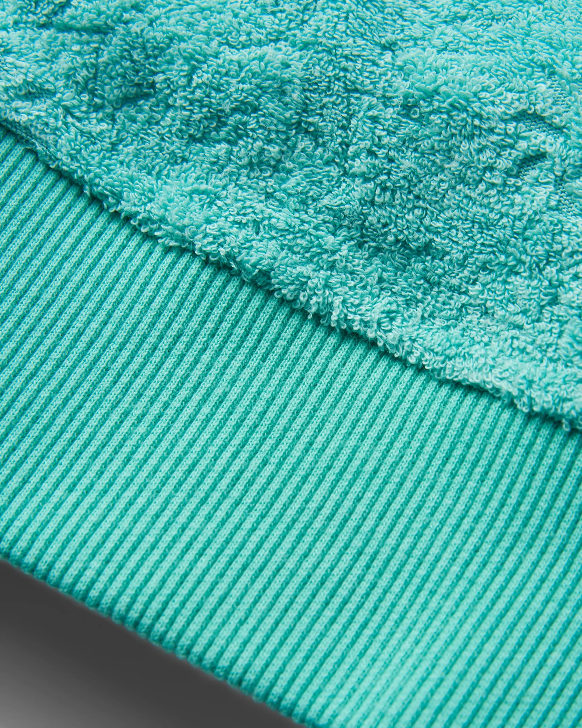 Vibes Textured LS Top - Aqua - Image 6