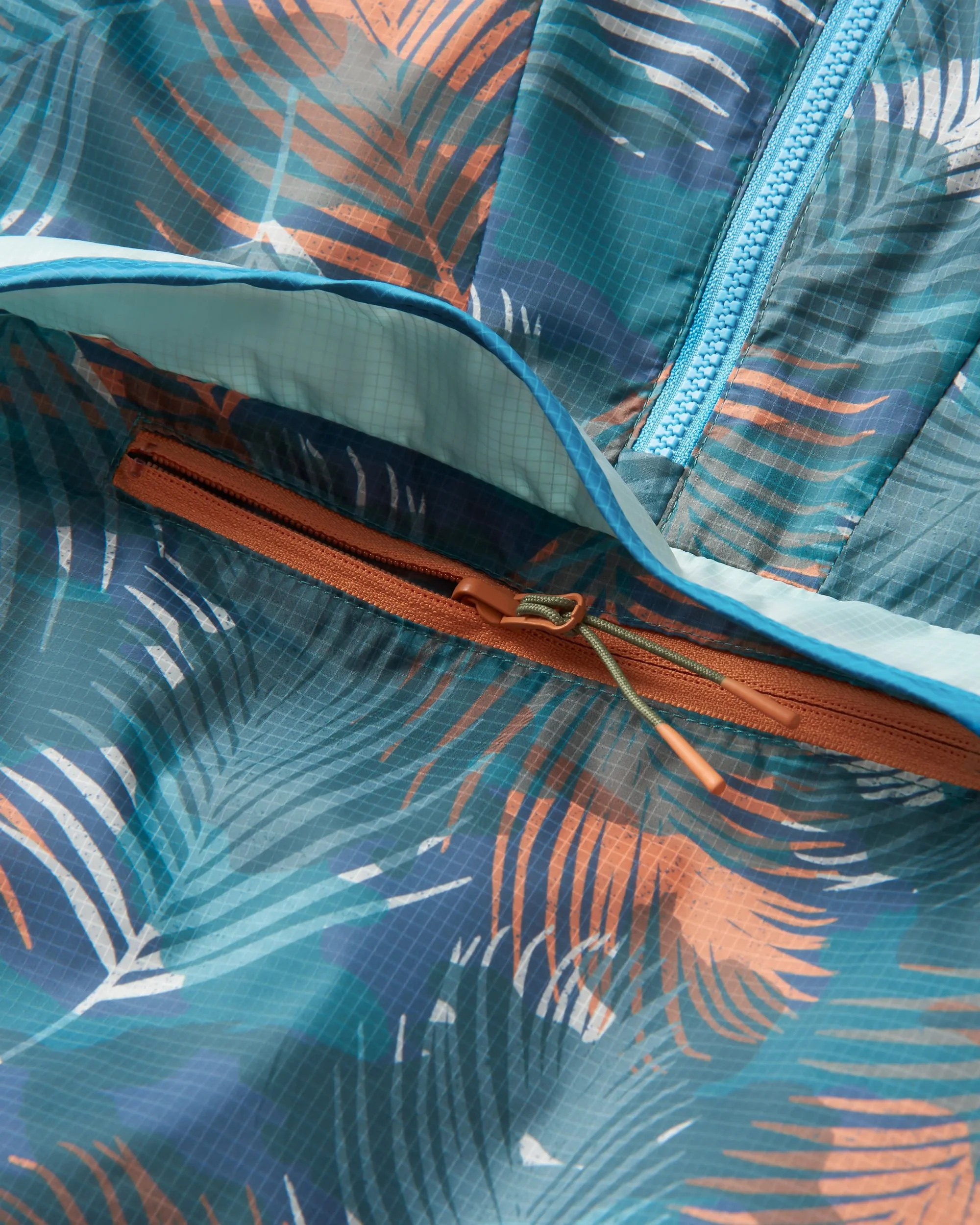 Viento Windshell Anorak - Palm Camo Deep Sea - Image 8