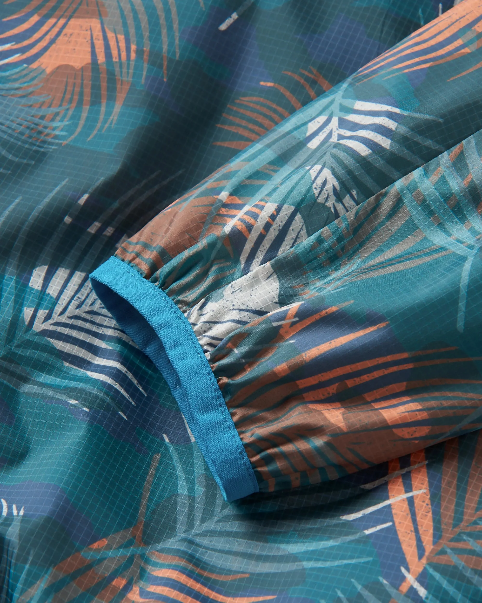 Viento Windshell Anorak - Palm Camo Deep Sea - Image 9