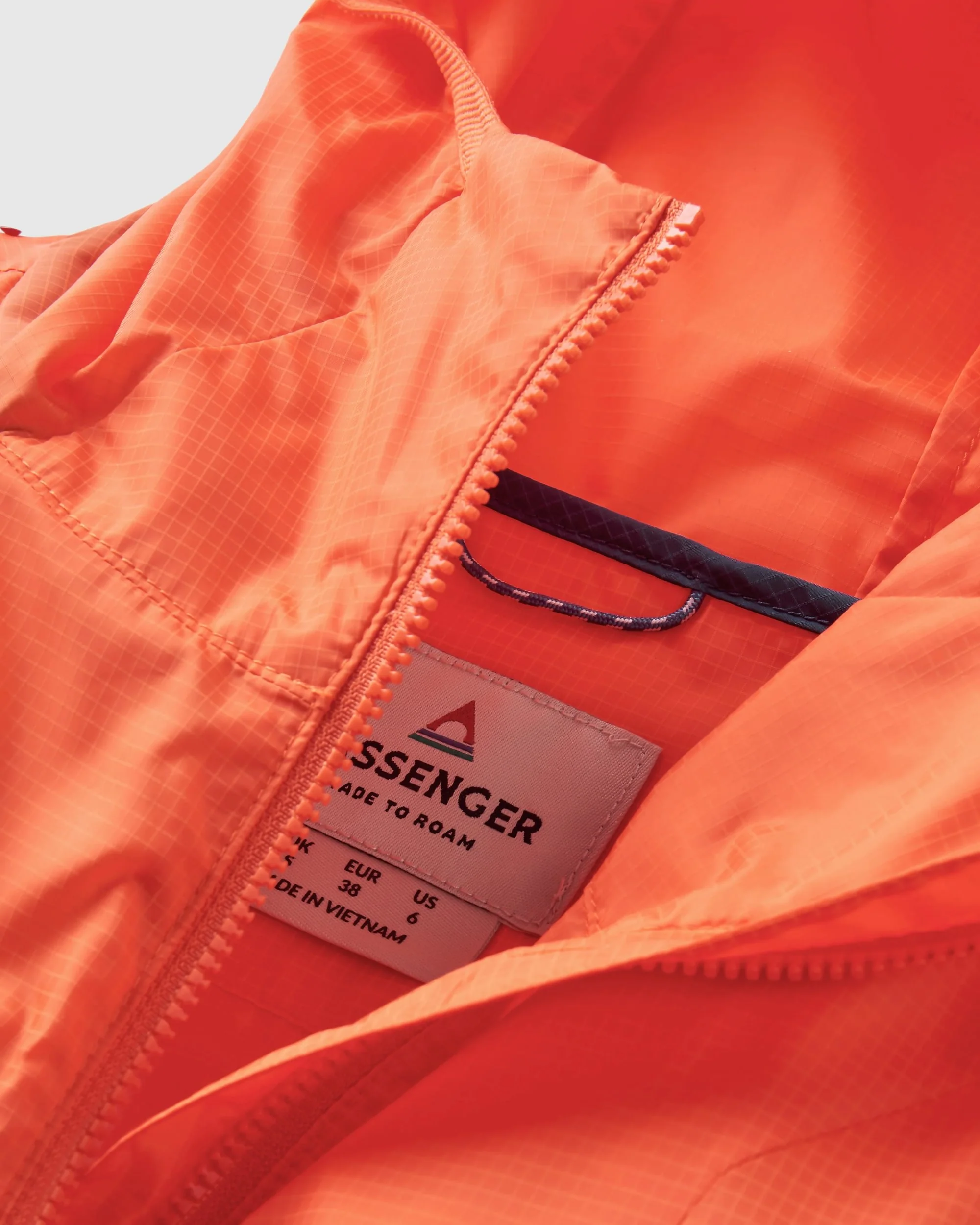 Viento Windshell Anorak - Ember Orange - Image 10