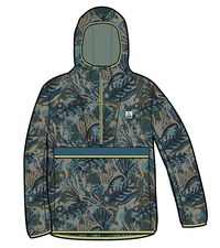 Viento Windshell Anorak - Abstract Seaweed Pistachio - Image 13
