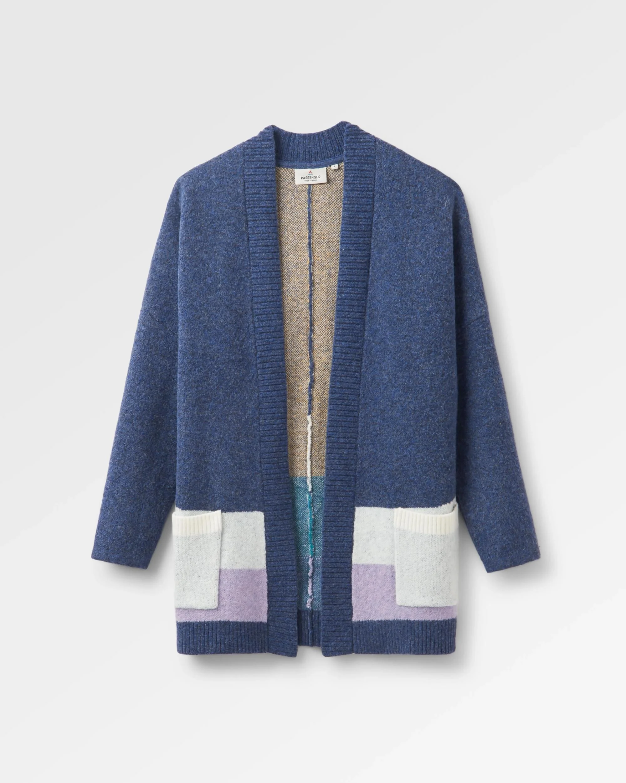 Vista Knitted Cardigan - Dark Denim - Image 2