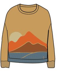 Vista Knitted Jumper - Amber Gold - Image 8