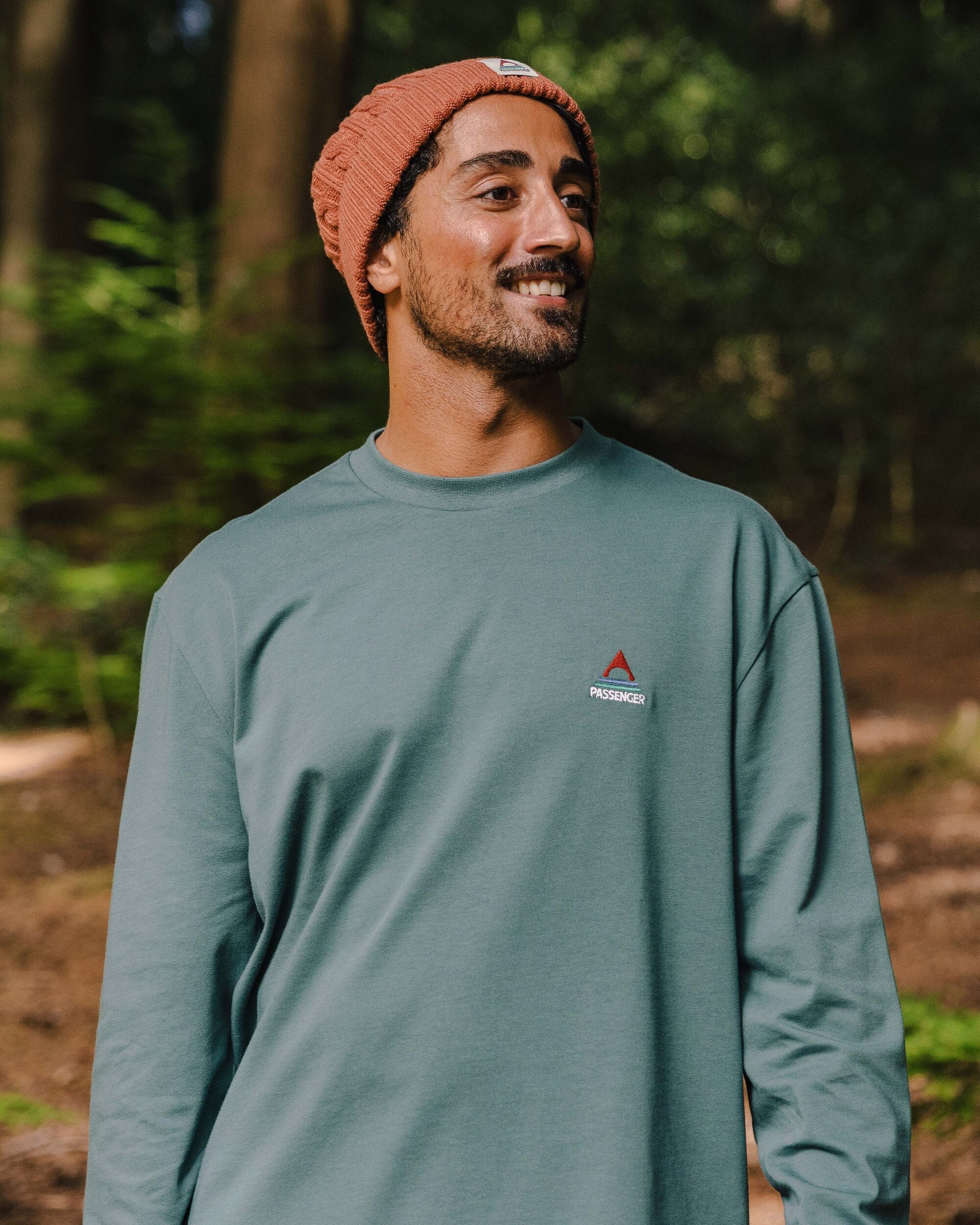 Vita Organic Cotton Relaxed Fit LS T-shirt - Deep Ocean - Image 4
