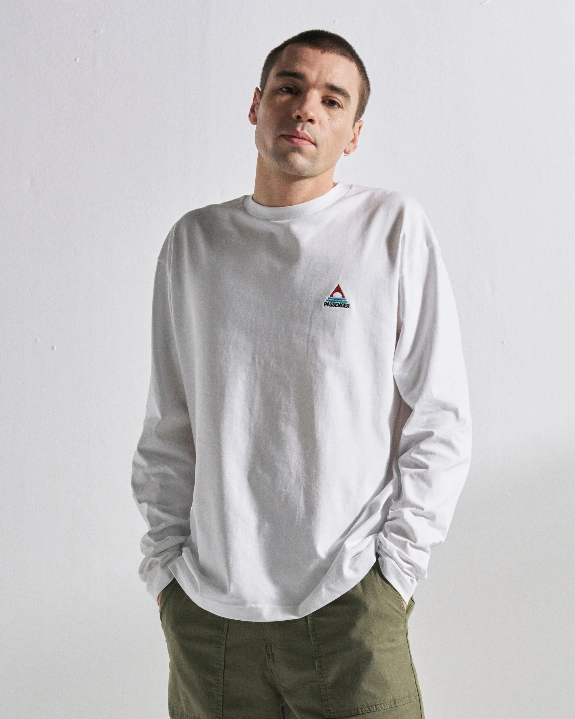 Vita Organic Cotton Relaxed Fit LS T-shirt - White - Image 5