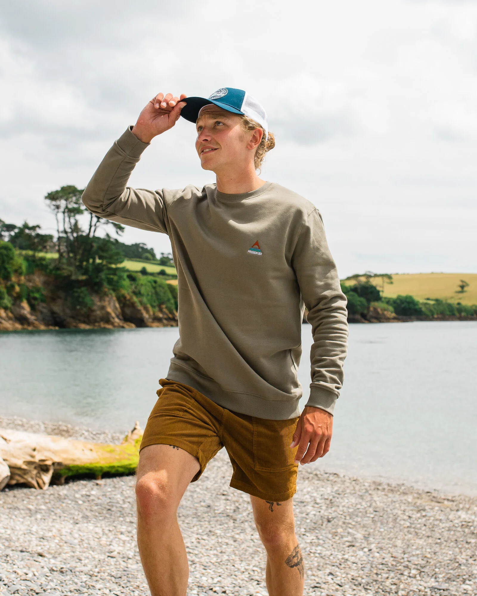 Vita Sweatshirt - Dusty Olive - Image 2