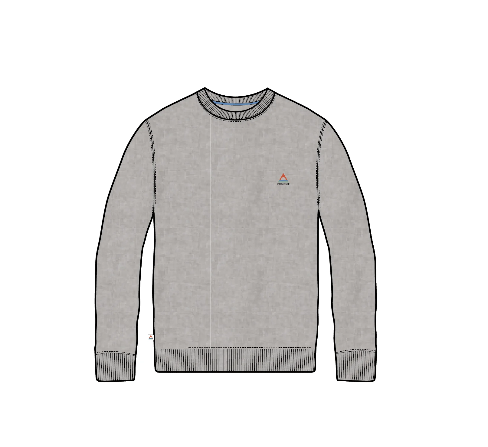 Vita Sweatshirt - Grey Marl - Image 7