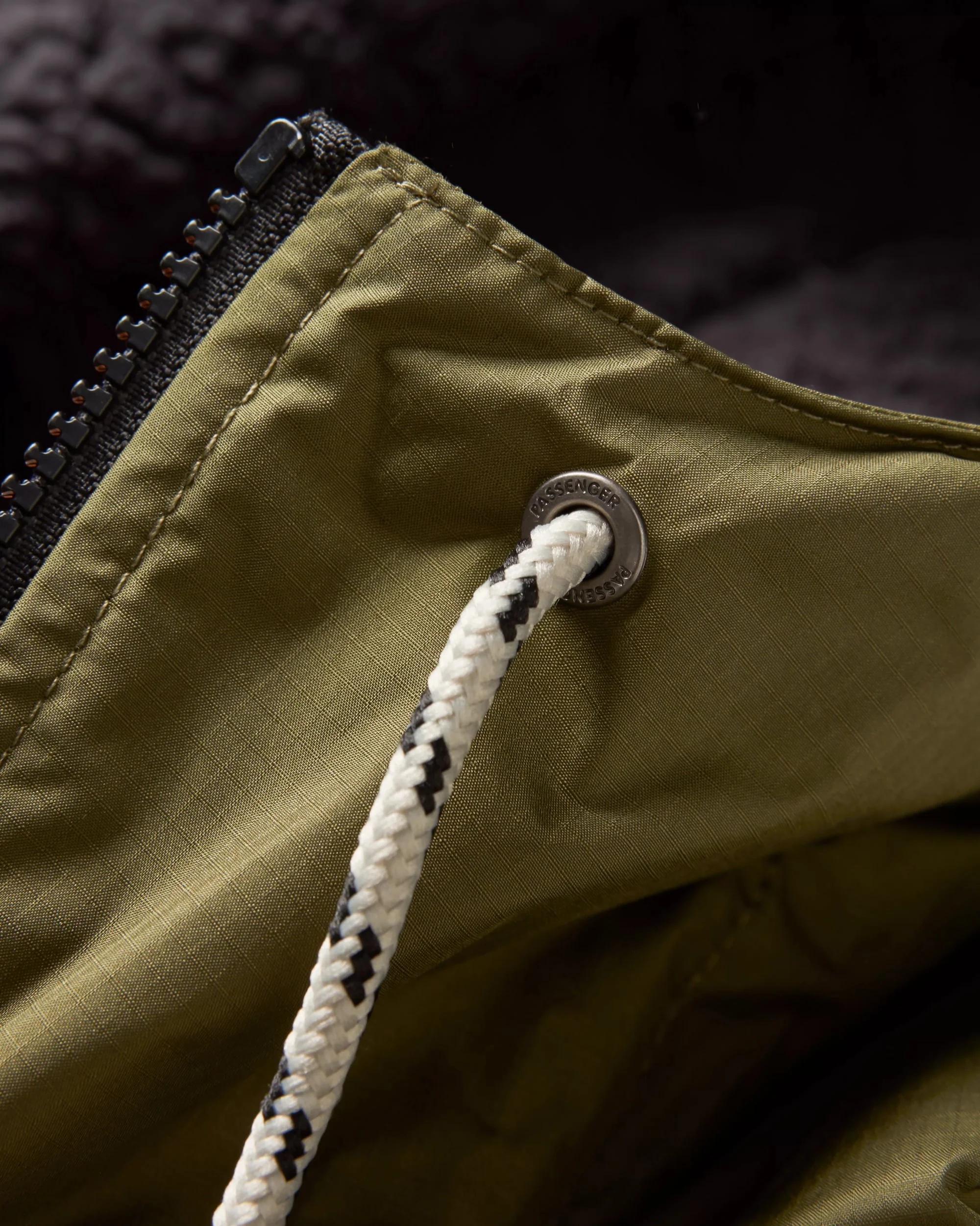 Waves Sherpa Lined Changing Robe - Khaki - Image 12