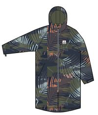Waves Sherpa Lined Changing Robe - Palm Camo Apricot - Image 13
