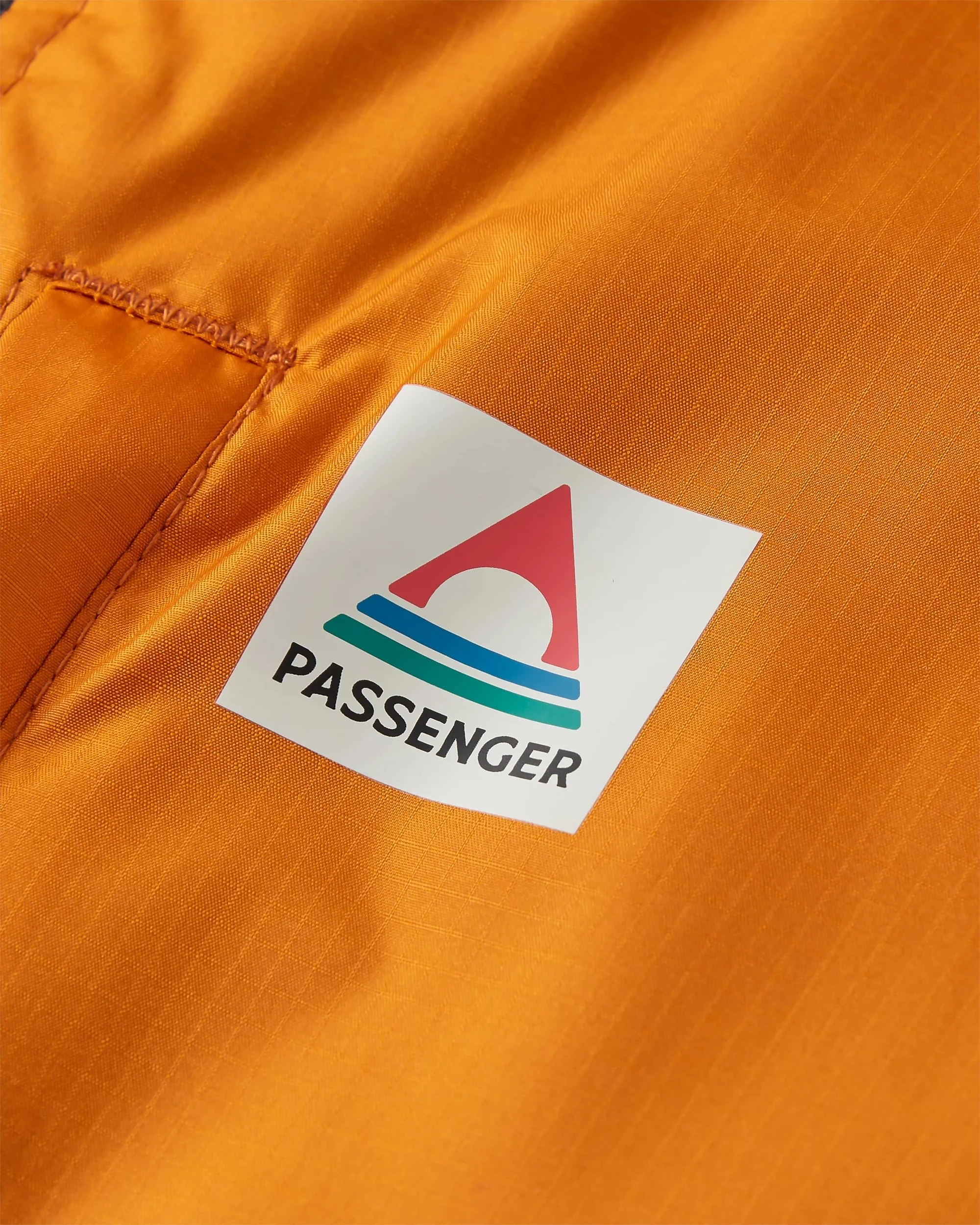 Waves Sherpa Lined Changing Robe - Sunrise Orange/Rich Navy - Image 11