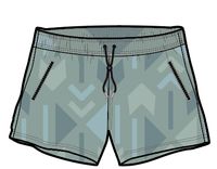 Way Out All Purpose Short - Pistachio Ore Pattern - Image 12